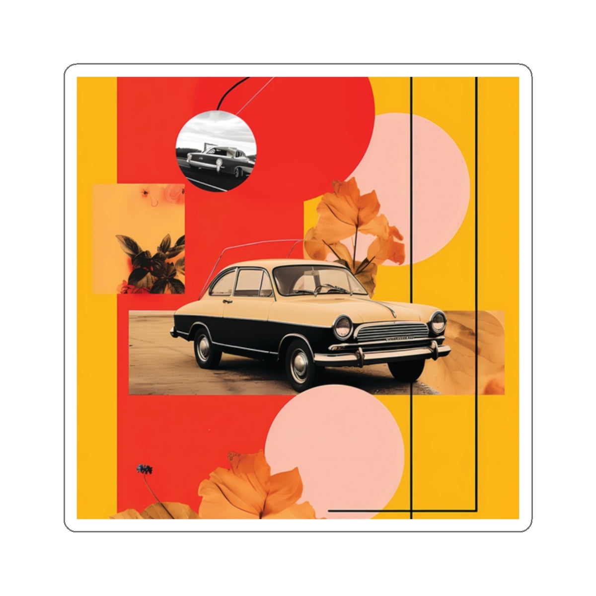 Wanderlust Wheels Kiss-Cut Stickers