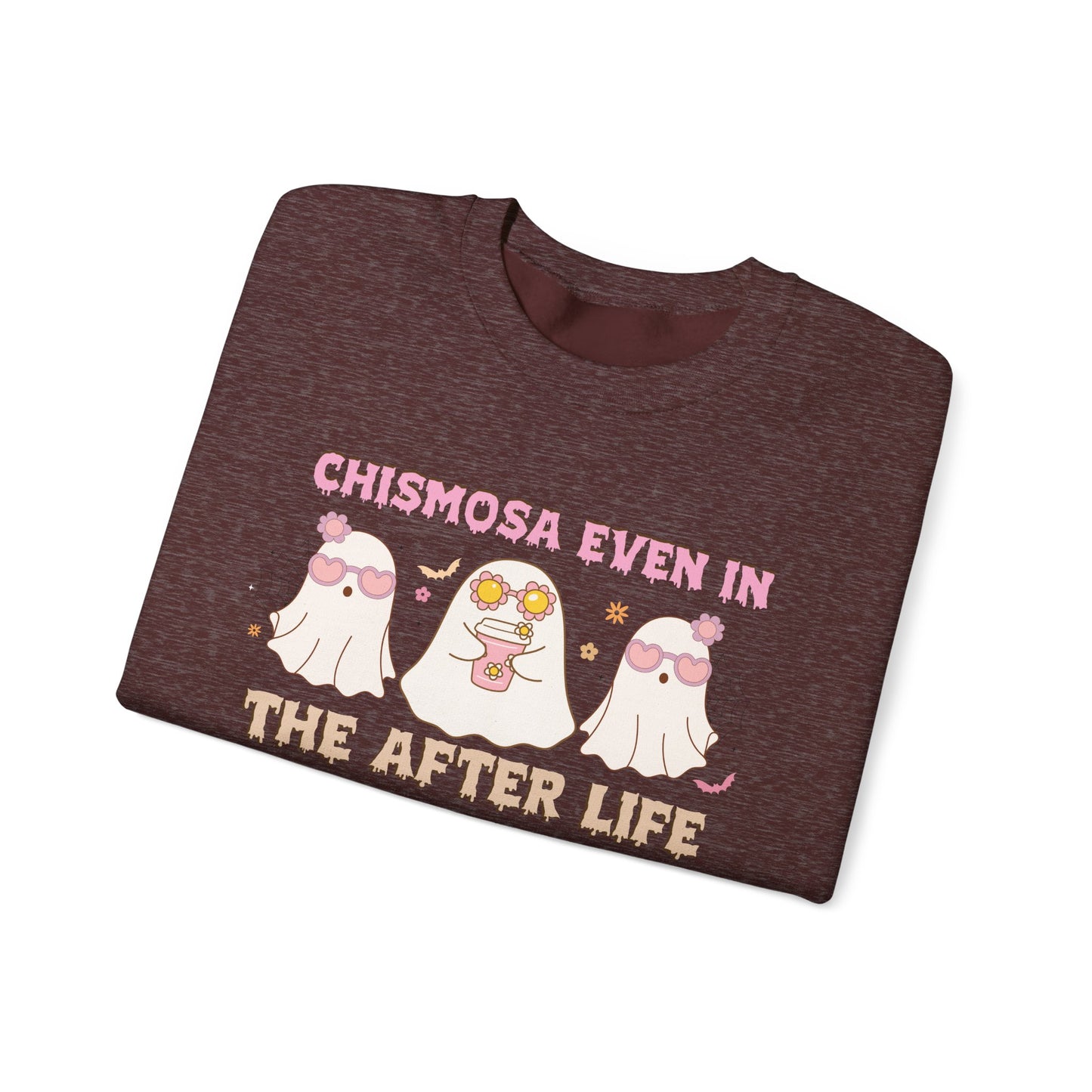 Chismosa In The After Life Unisex Heavy Blend™ Crewneck Sweatshirt