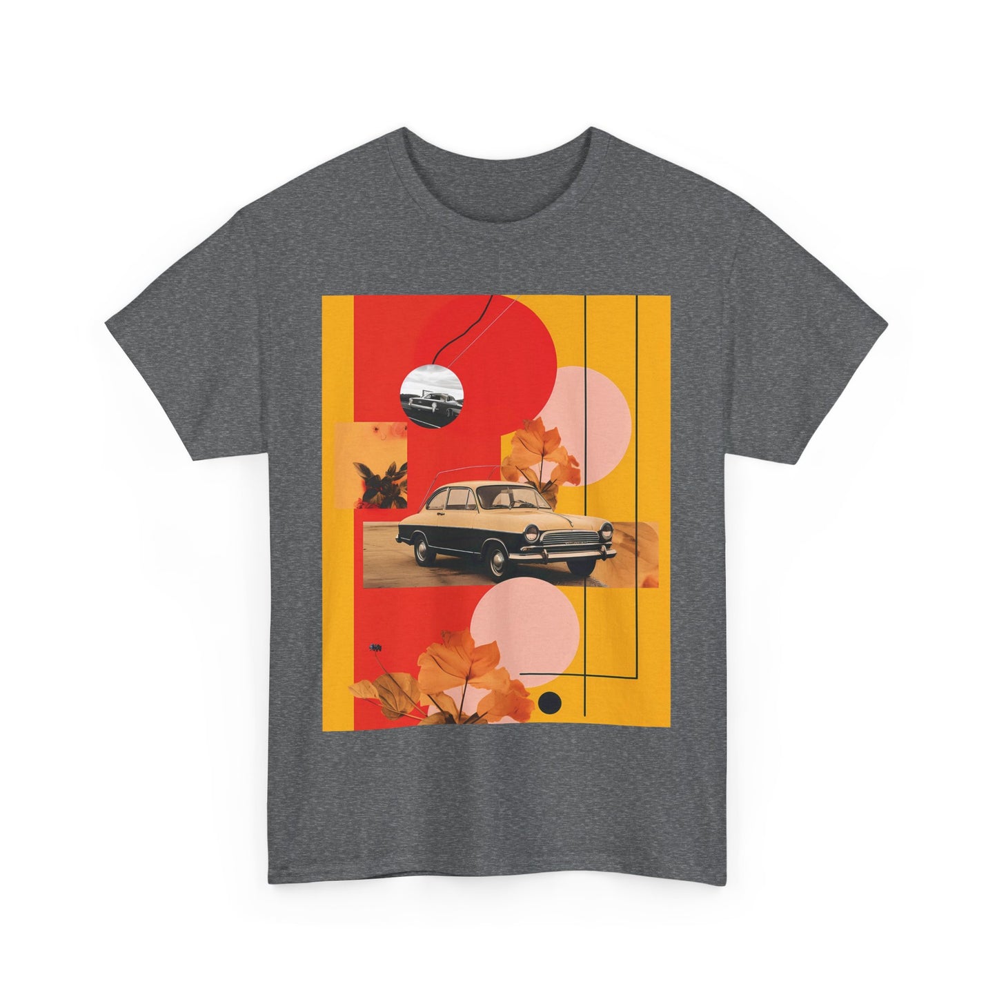 Wanderlust WheelsUnisex Heavy Cotton Tee