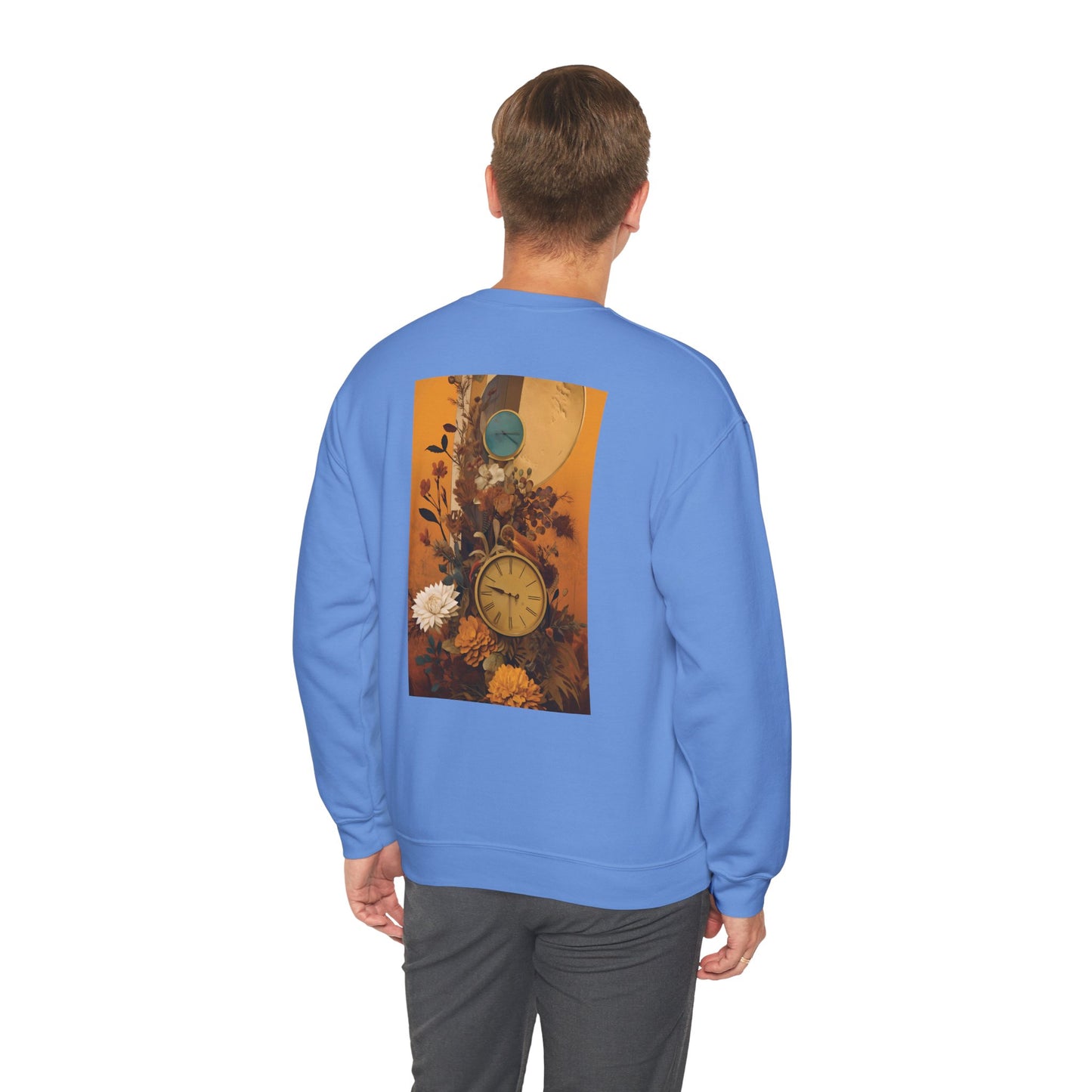 People, Time & Style: A Retro Journey Unisex Heavy Blend™ Crewneck Sweatshirt