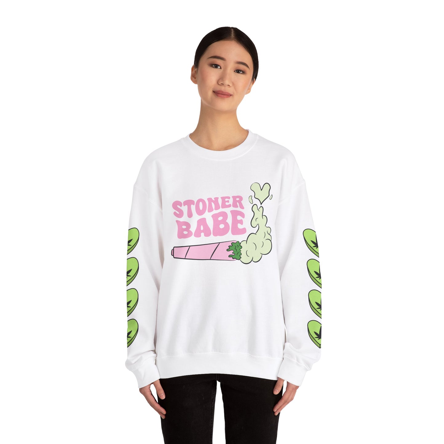 Stoner Babe Unisex Heavy Blend™ Crewneck Sweatshirt