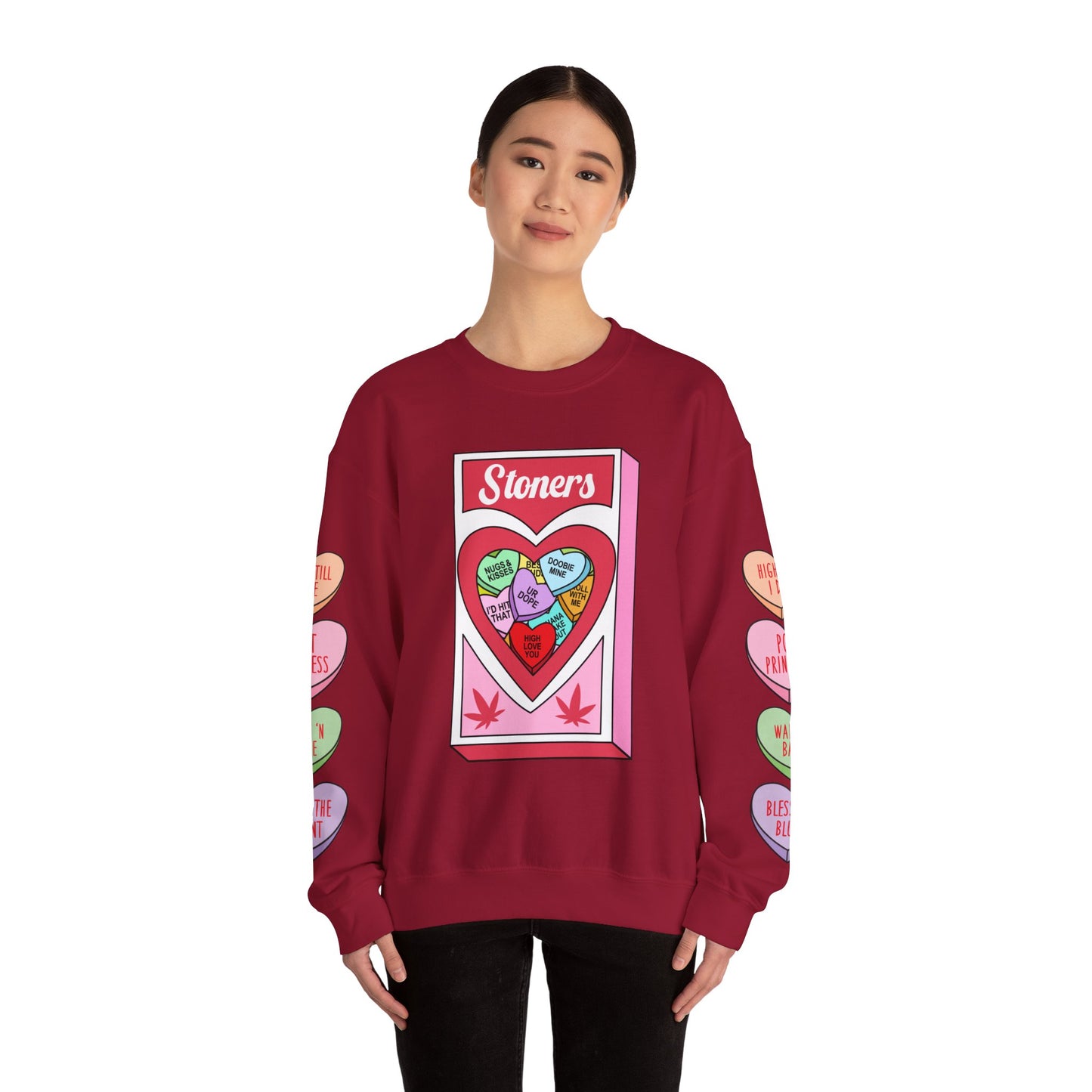 SweetHearts Stoner Unisex Heavy Blend™ Crewneck Sweatshirt