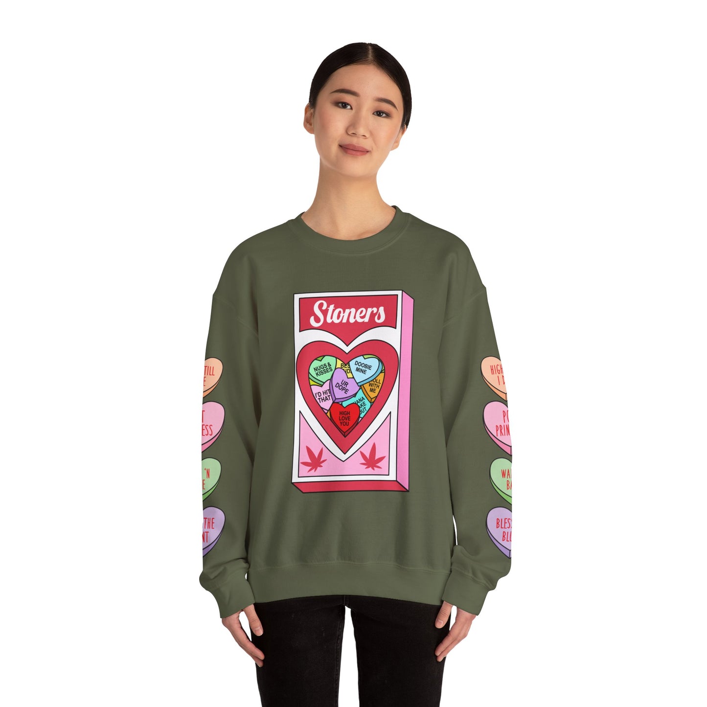 SweetHearts Stoner Unisex Heavy Blend™ Crewneck Sweatshirt