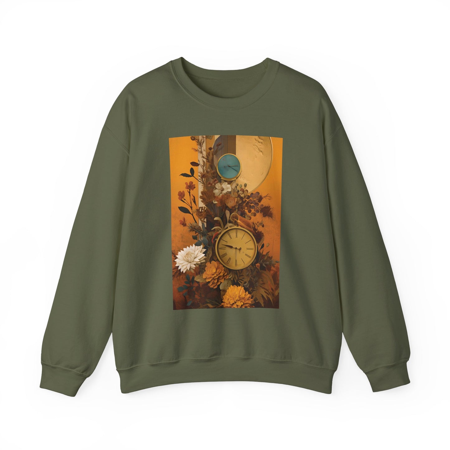 People, Time & Style: A Retro Journey Unisex Heavy Blend™ Crewneck Sweatshirt