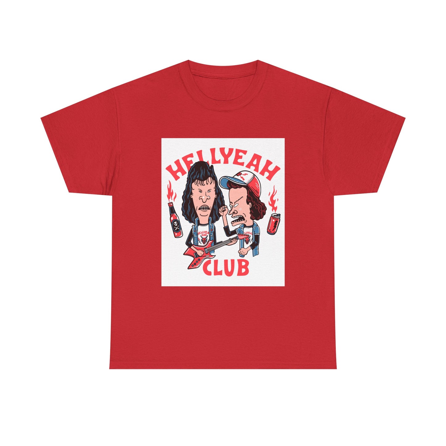 Hell Yeah Club Unisex Heavy Cotton Tee - HellYeah Club Design