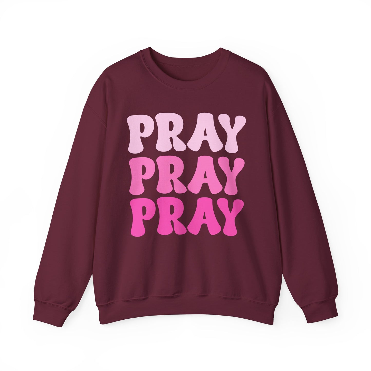 Pray Pray Pray Unisex Heavy Blend™ Crewneck Sweatshirt