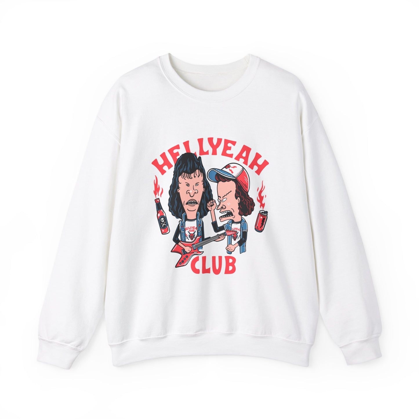 Hell Yeah Club Unisex Heavy Blend™ Crewneck Sweatshirt