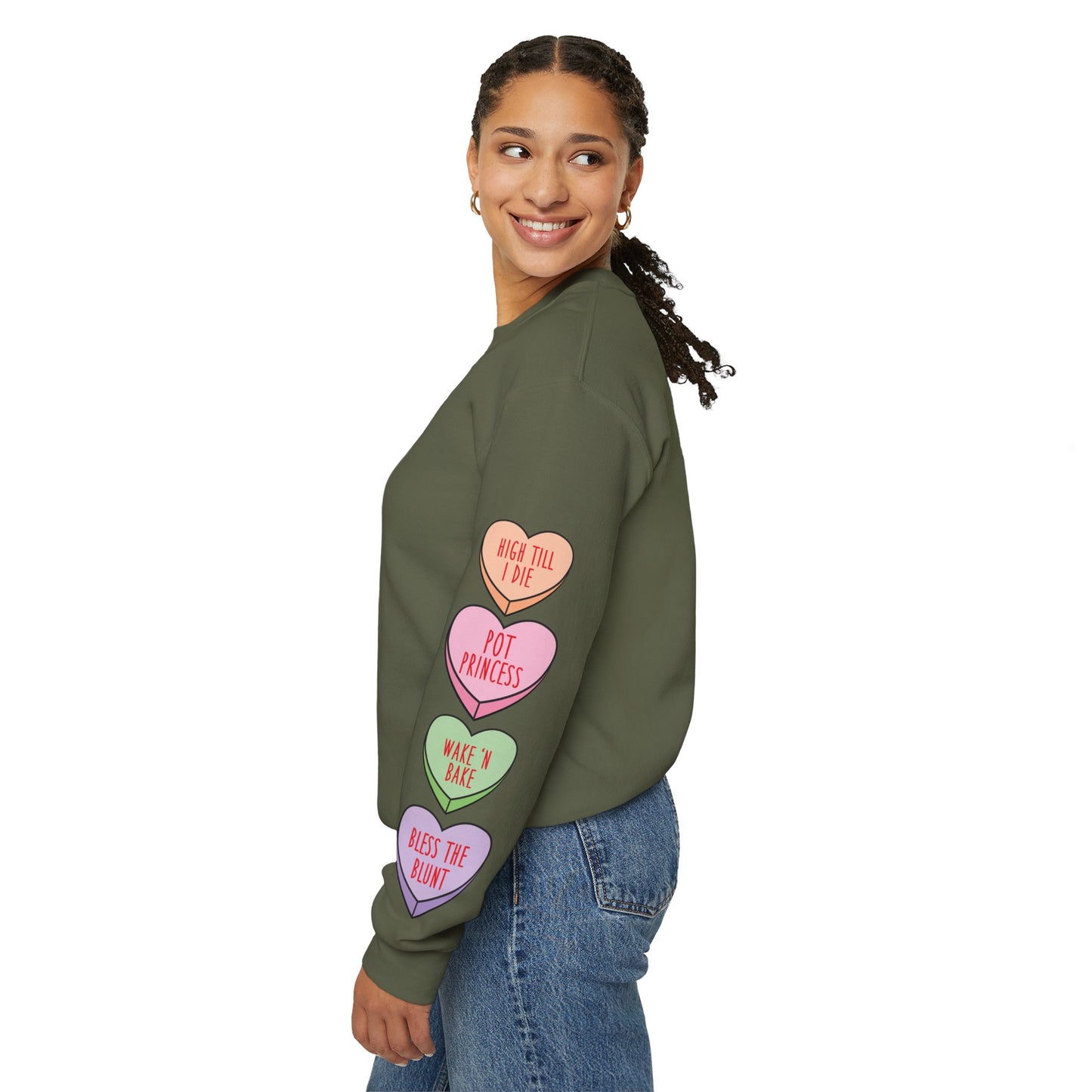 SweetHearts Stoner Unisex Heavy Blend™ Crewneck Sweatshirt