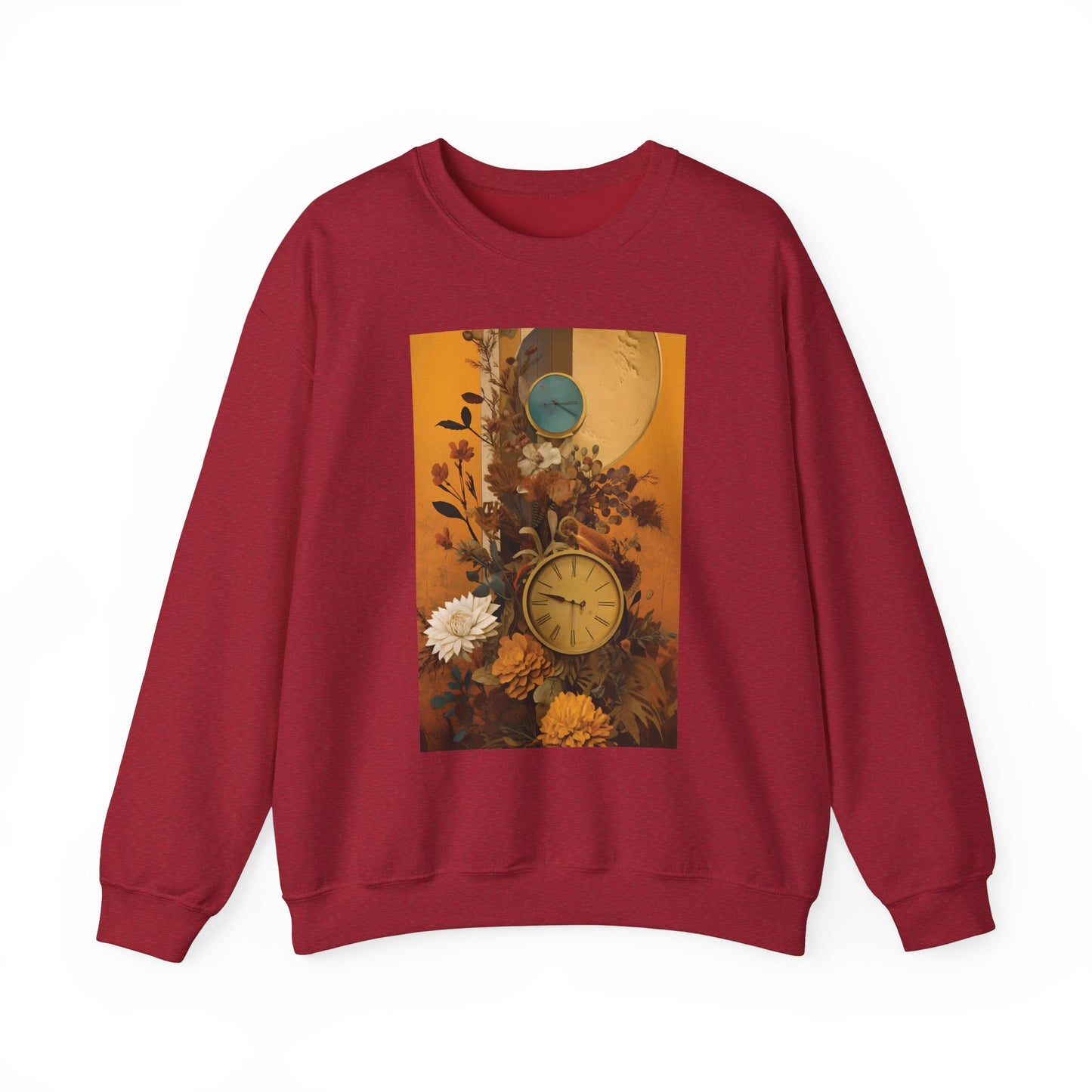 People, Time & Style: A Retro Journey Unisex Heavy Blend™ Crewneck Sweatshirt