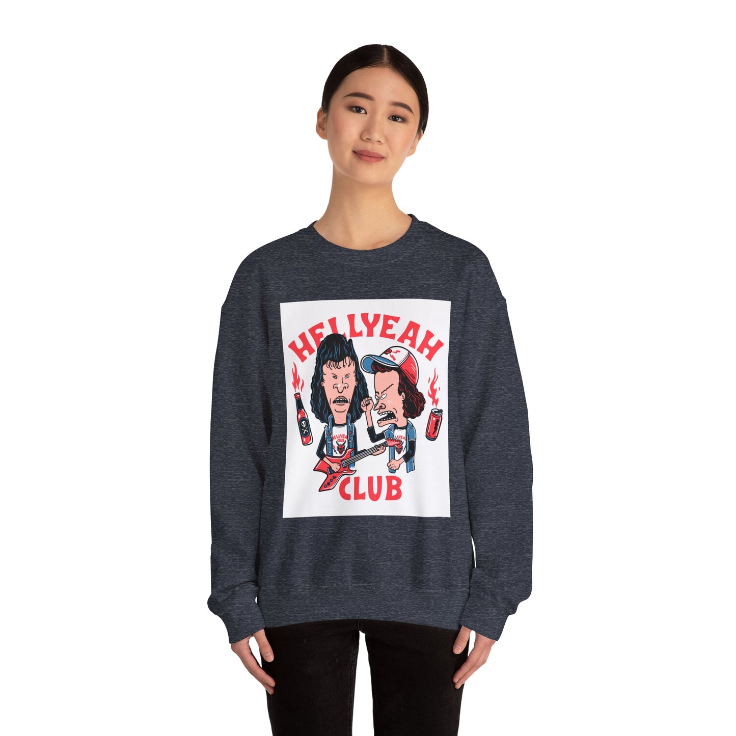 Hell Yeah Club Unisex Heavy Blend™ Crewneck Sweatshirt