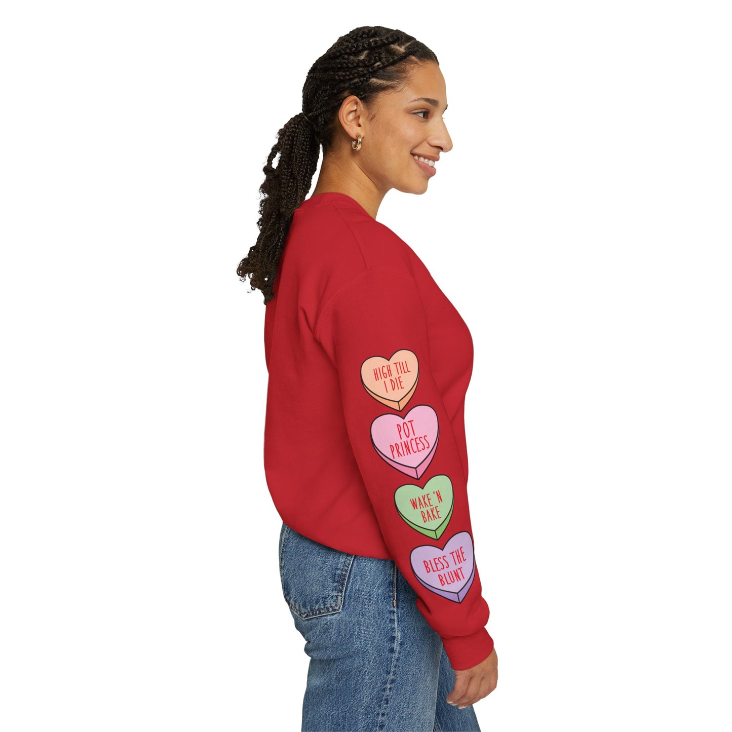 SweetHearts Stoner Unisex Heavy Blend™ Crewneck Sweatshirt