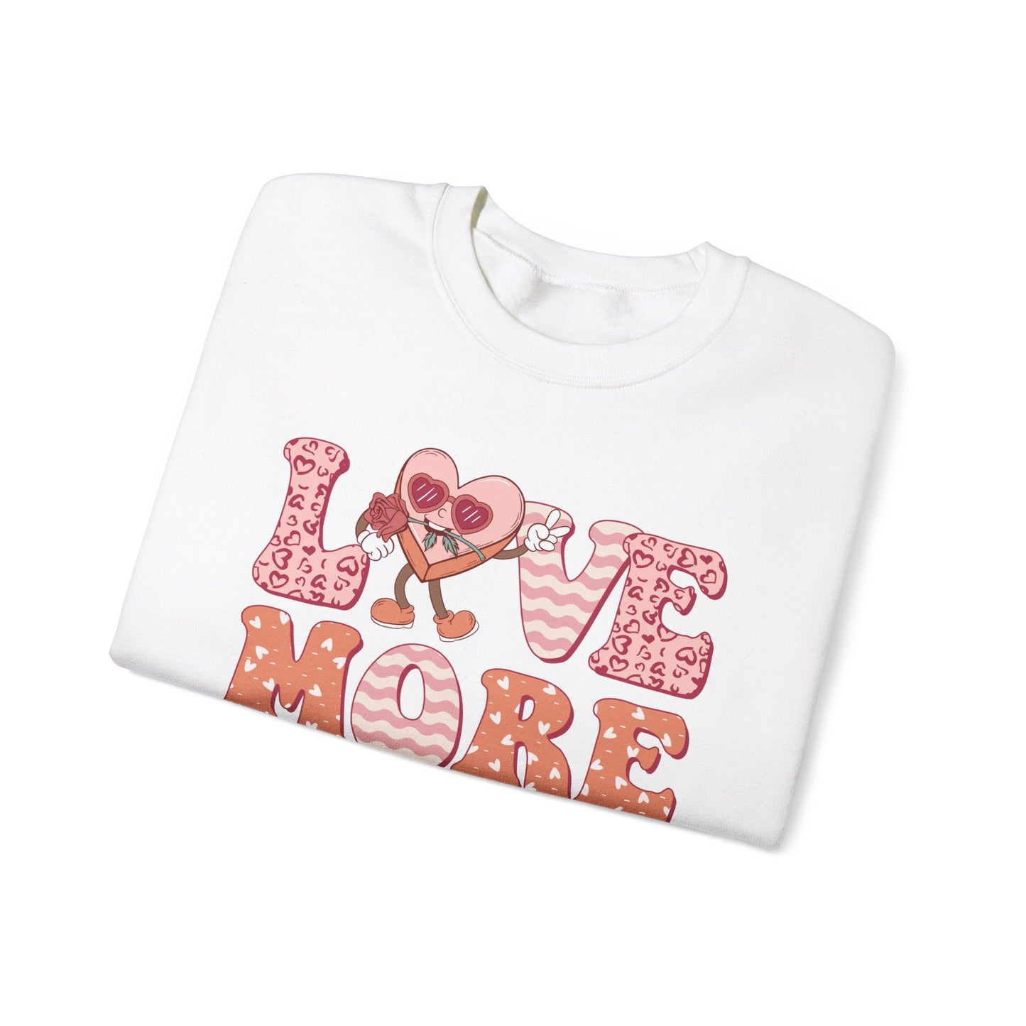 Love More Unisex Heavy Blend™ Crewneck Sweatshirt