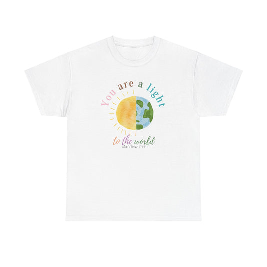 You Are A Light To The World Unisex Heavy Cotton Tee