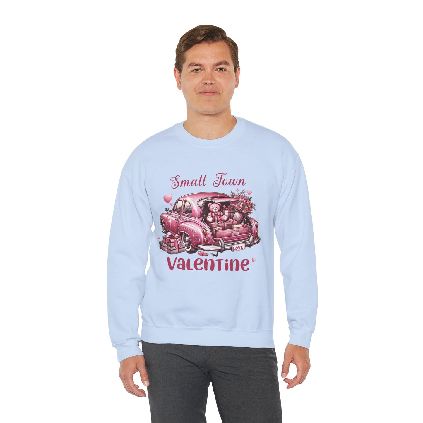 Small Town Valentine Unisex Heavy Blend™ Crewneck Sweatshirt
