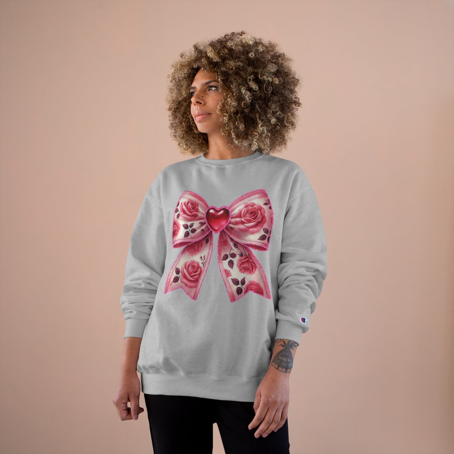 Boujee Big Bow Champion Sweatshirt