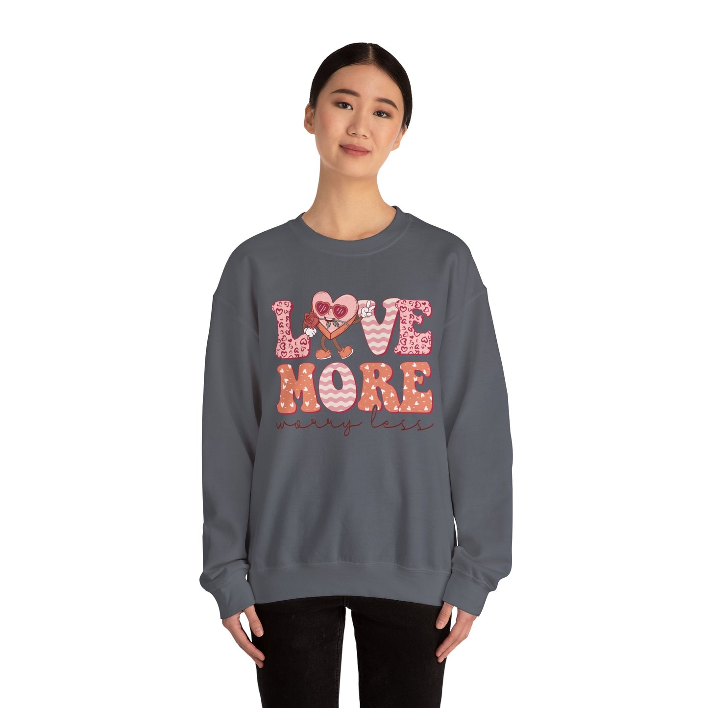 Love More Unisex Heavy Blend™ Crewneck Sweatshirt