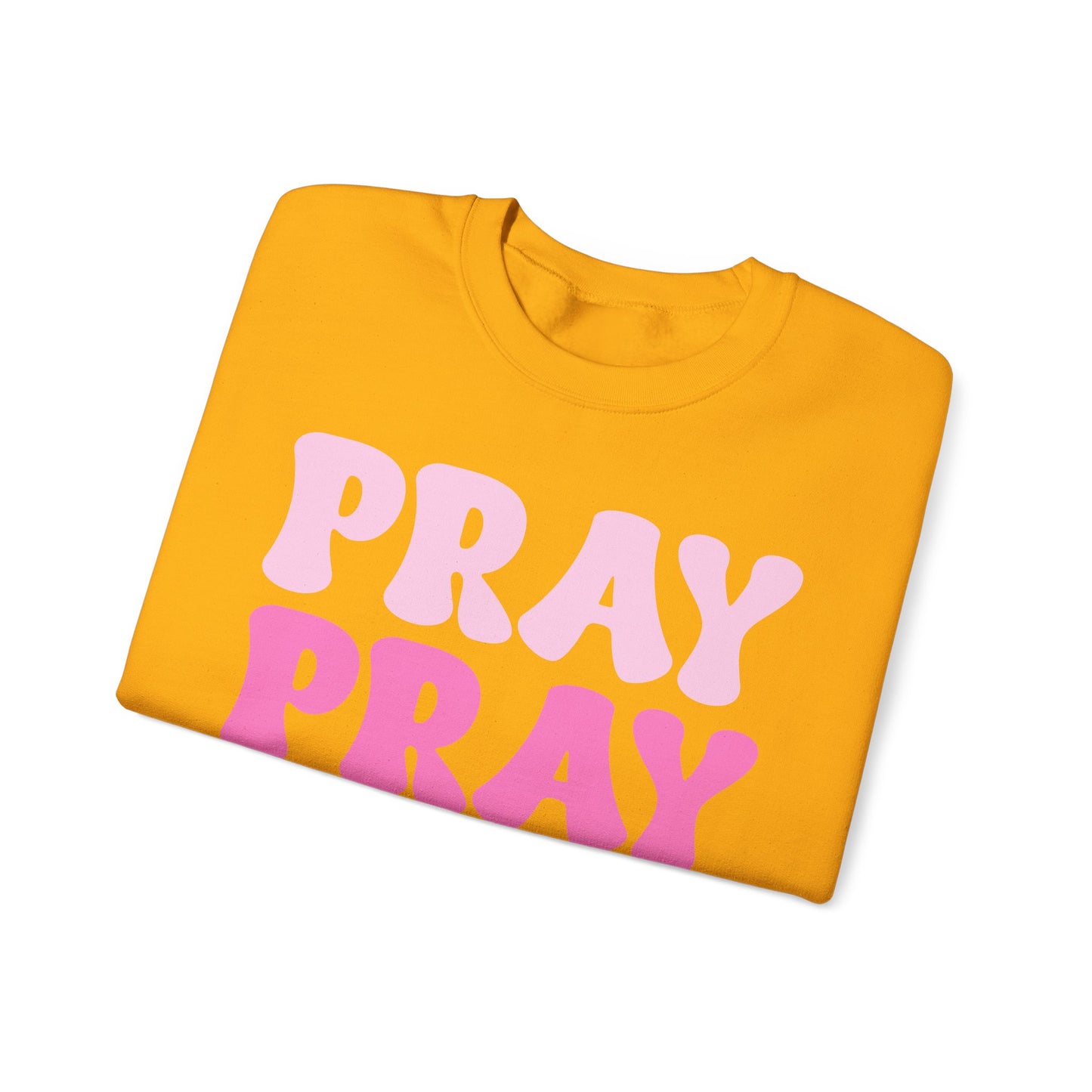 Pray Pray Pray Unisex Heavy Blend™ Crewneck Sweatshirt