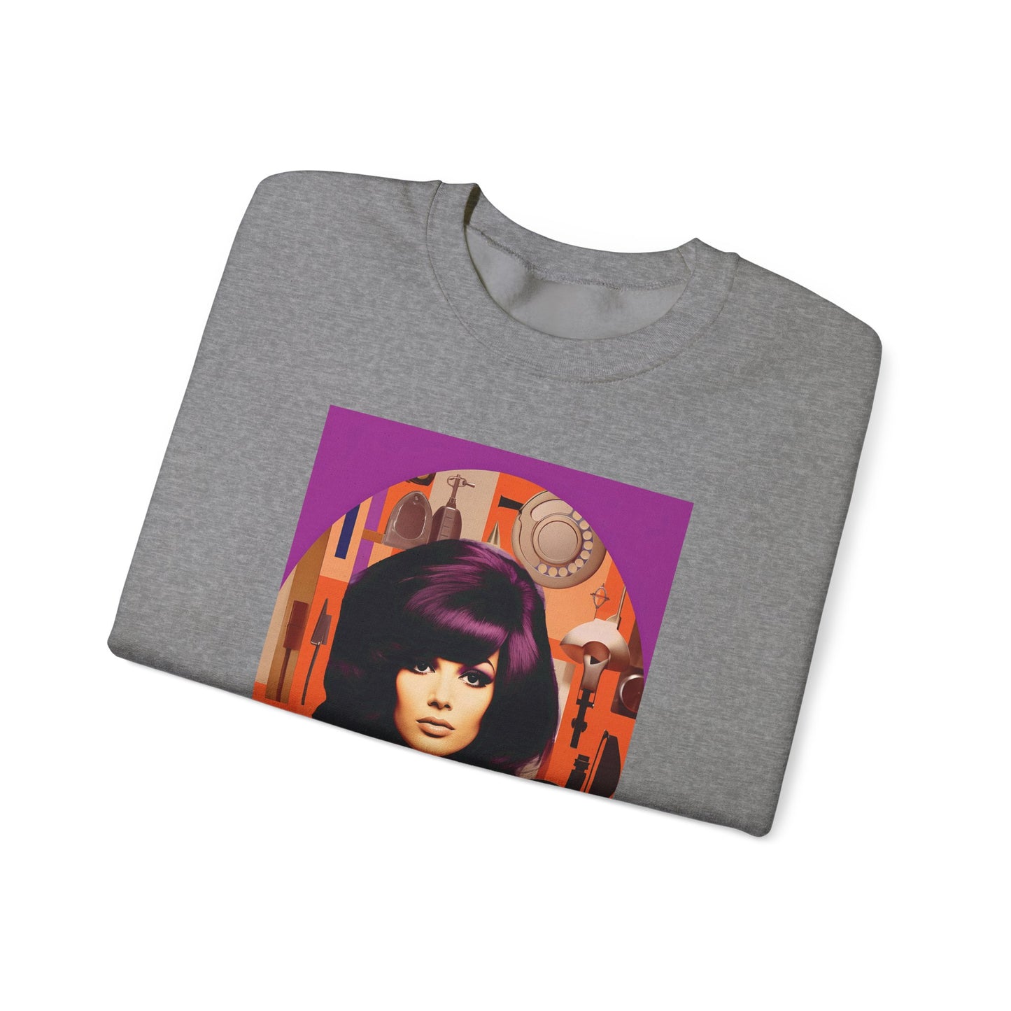 Purple Hue Unisex Heavy Blend™ Crewneck Sweatshirt