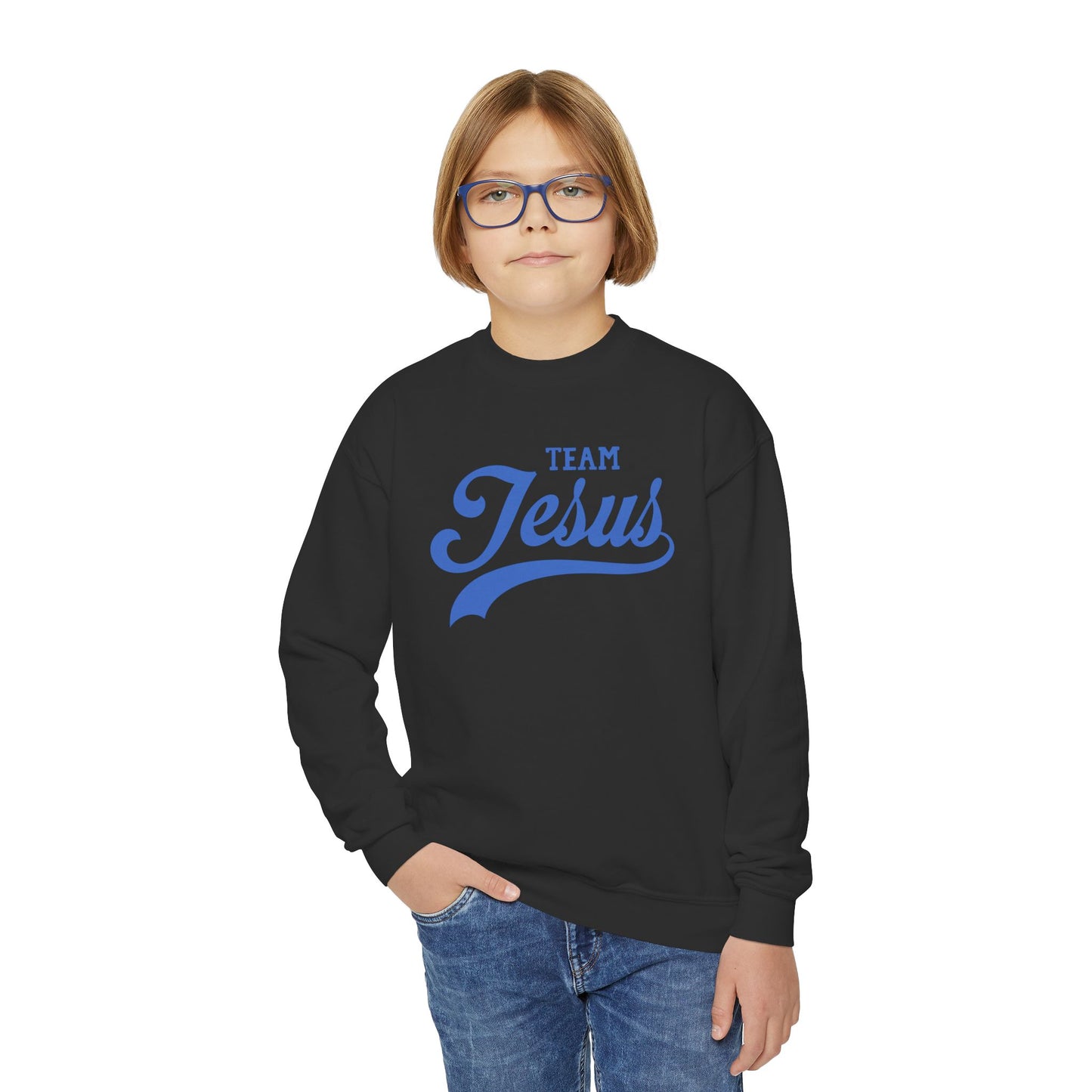 Team Jesus Youth Crewneck Sweatshirt