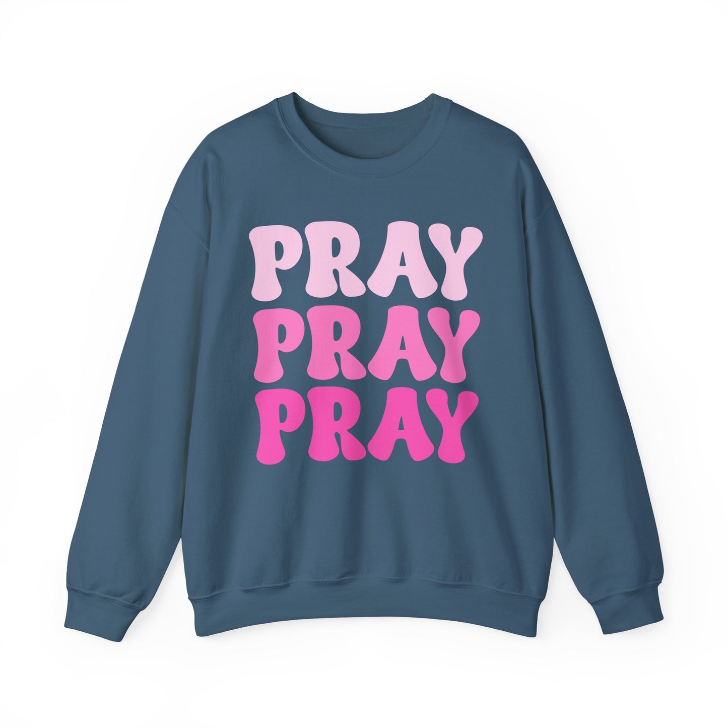 Pray Pray Pray Unisex Heavy Blend™ Crewneck Sweatshirt