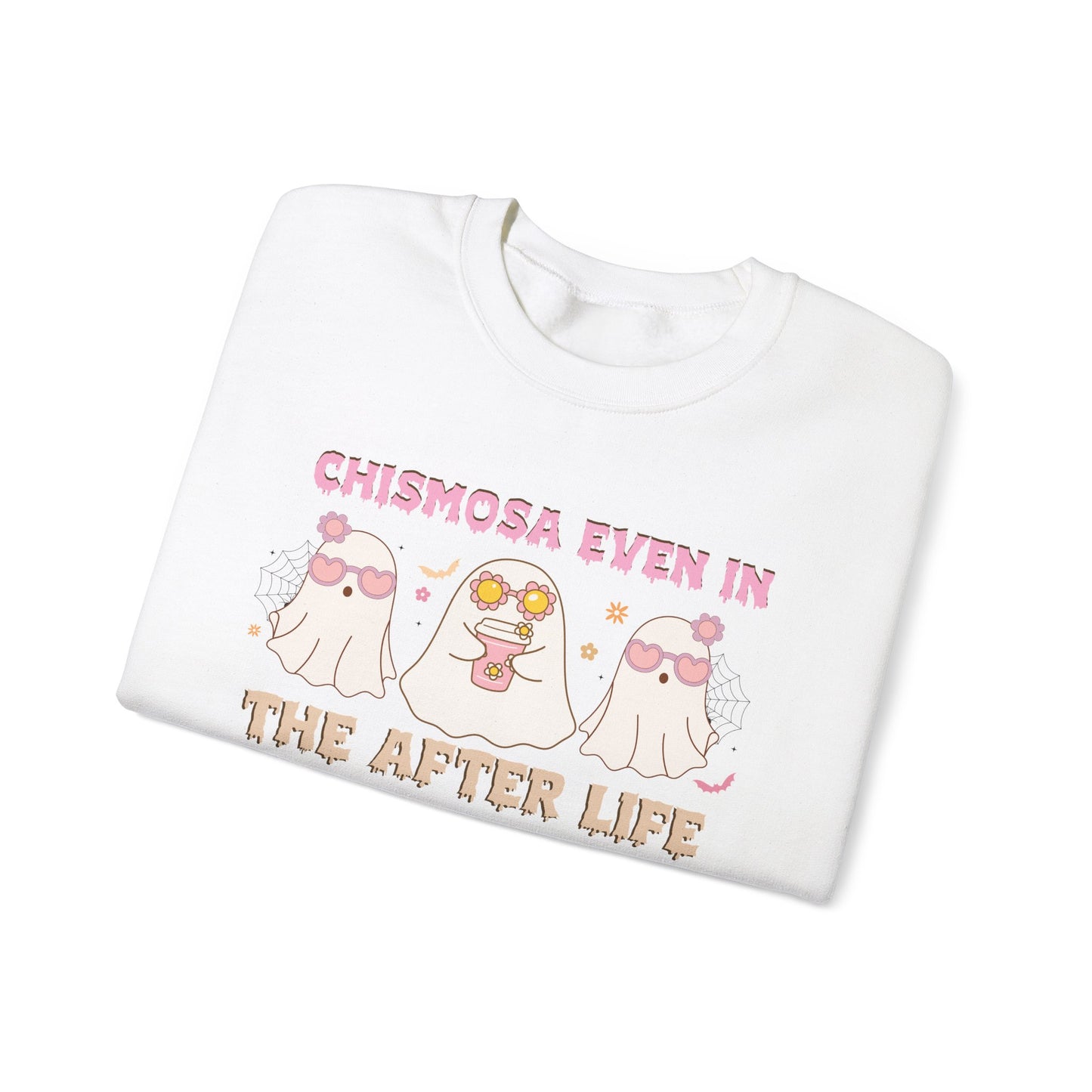 Chismosa In The After Life Unisex Heavy Blend™ Crewneck Sweatshirt