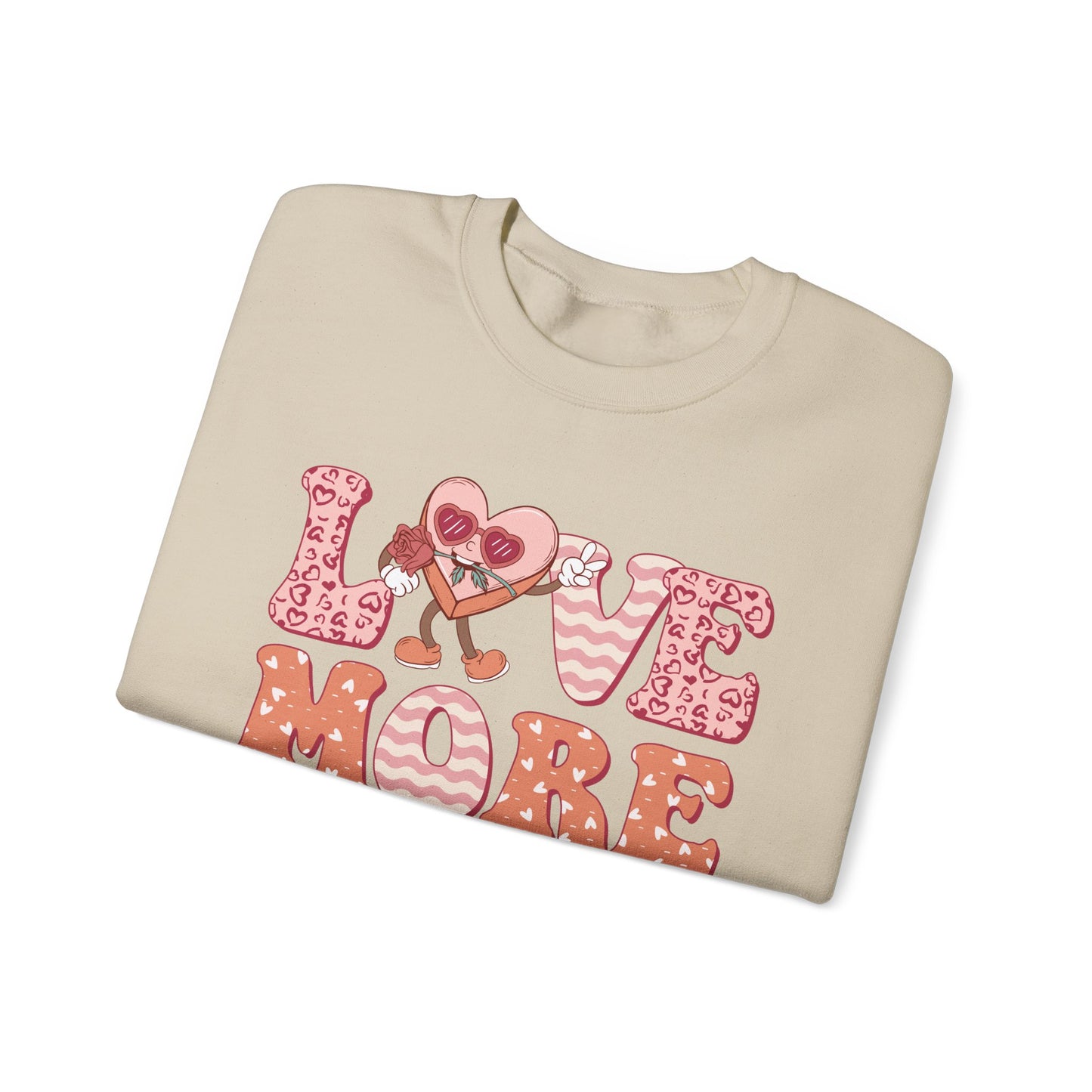 Love More Unisex Heavy Blend™ Crewneck Sweatshirt