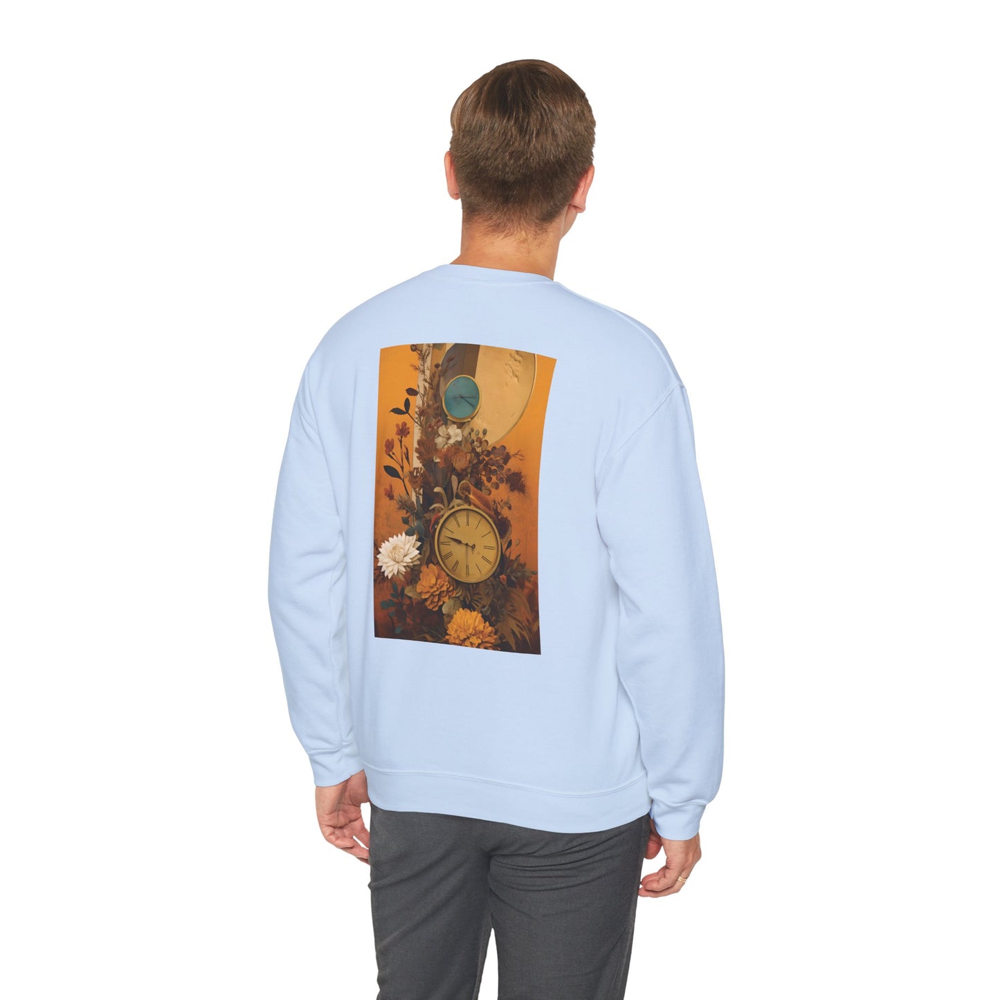 People, Time & Style: A Retro Journey Unisex Heavy Blend™ Crewneck Sweatshirt