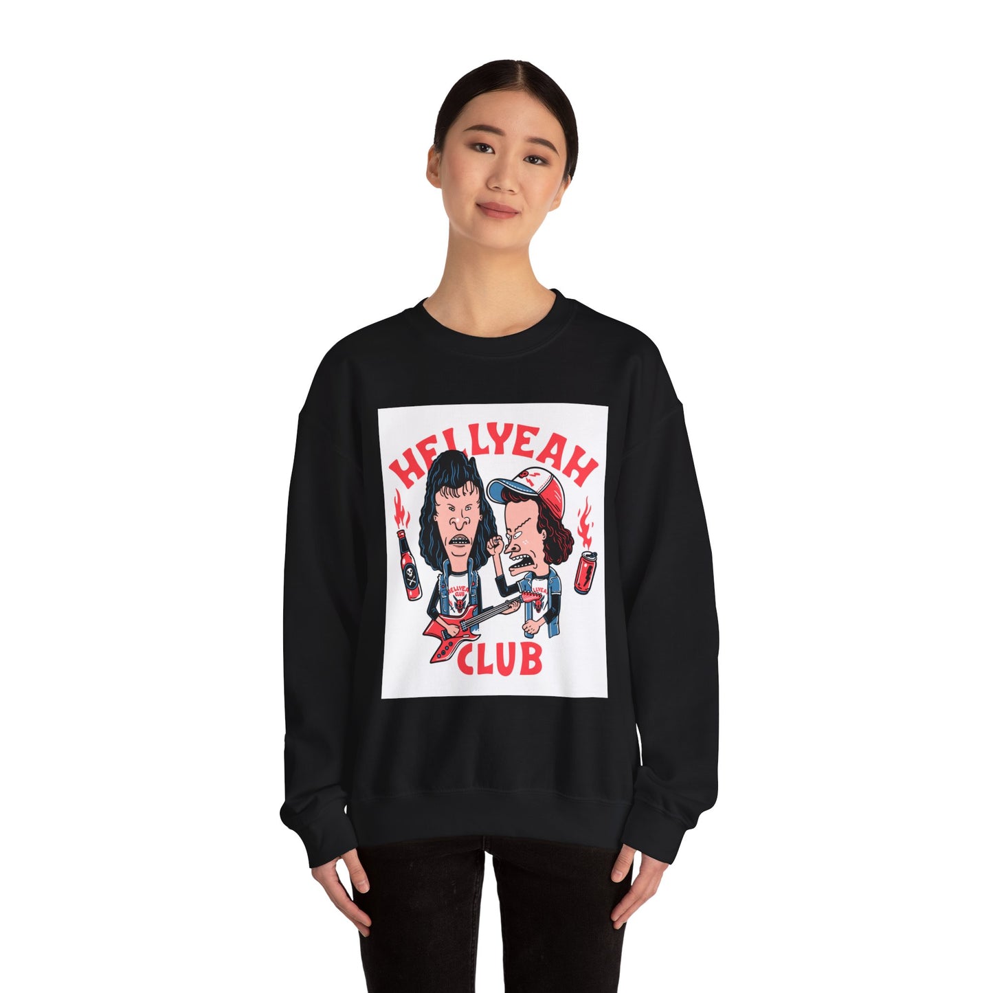 Hell Yeah Club Unisex Heavy Blend™ Crewneck Sweatshirt