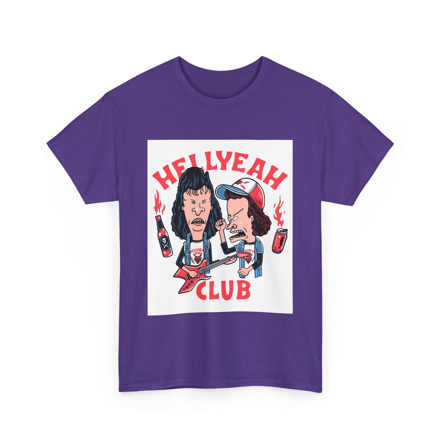 Hell Yeah Club Unisex Heavy Cotton Tee - HellYeah Club Design