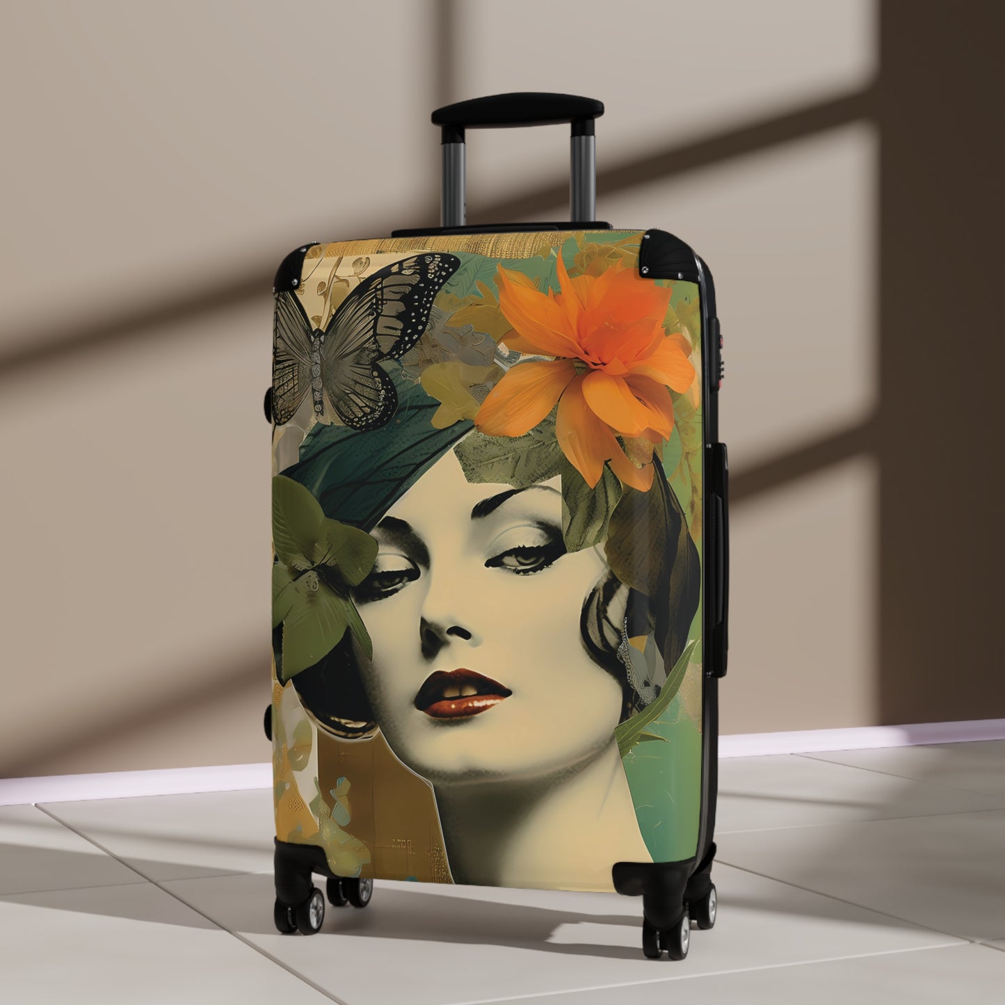 Retro Radiance Suitcase