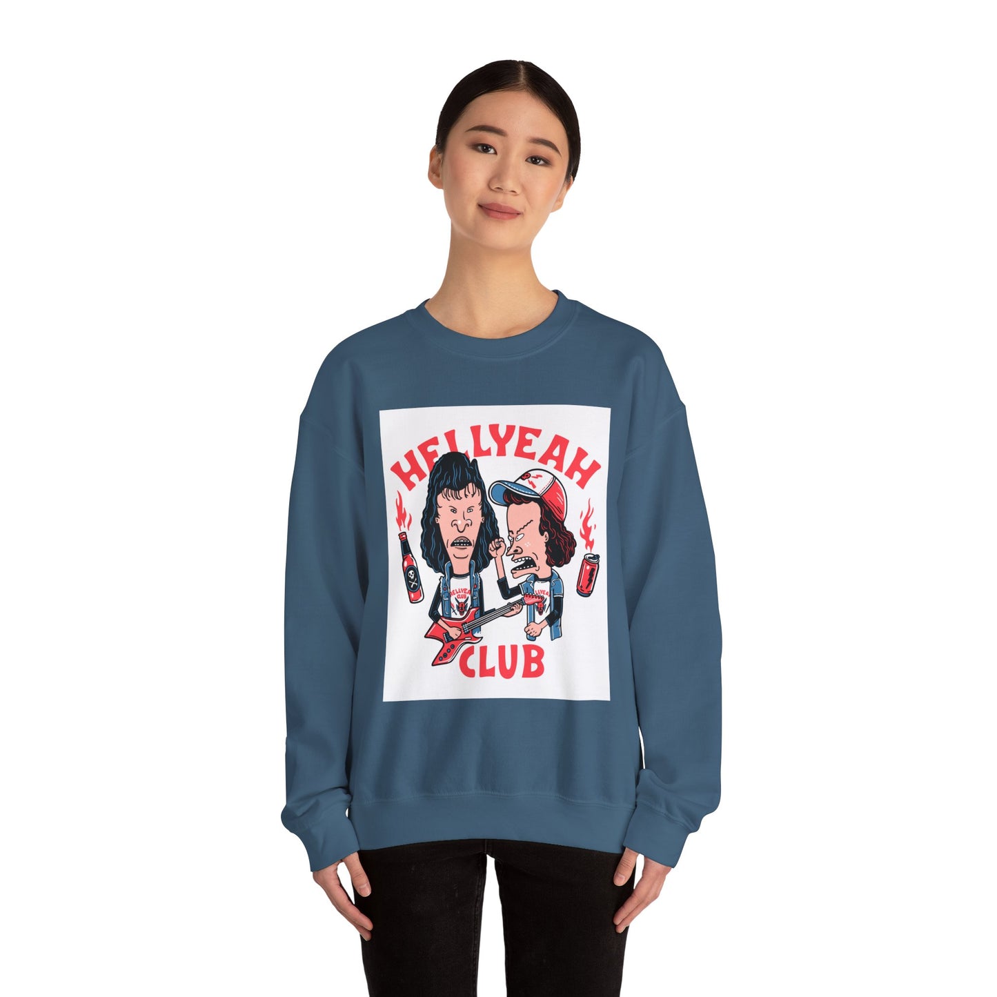Hell Yeah Club Unisex Heavy Blend™ Crewneck Sweatshirt