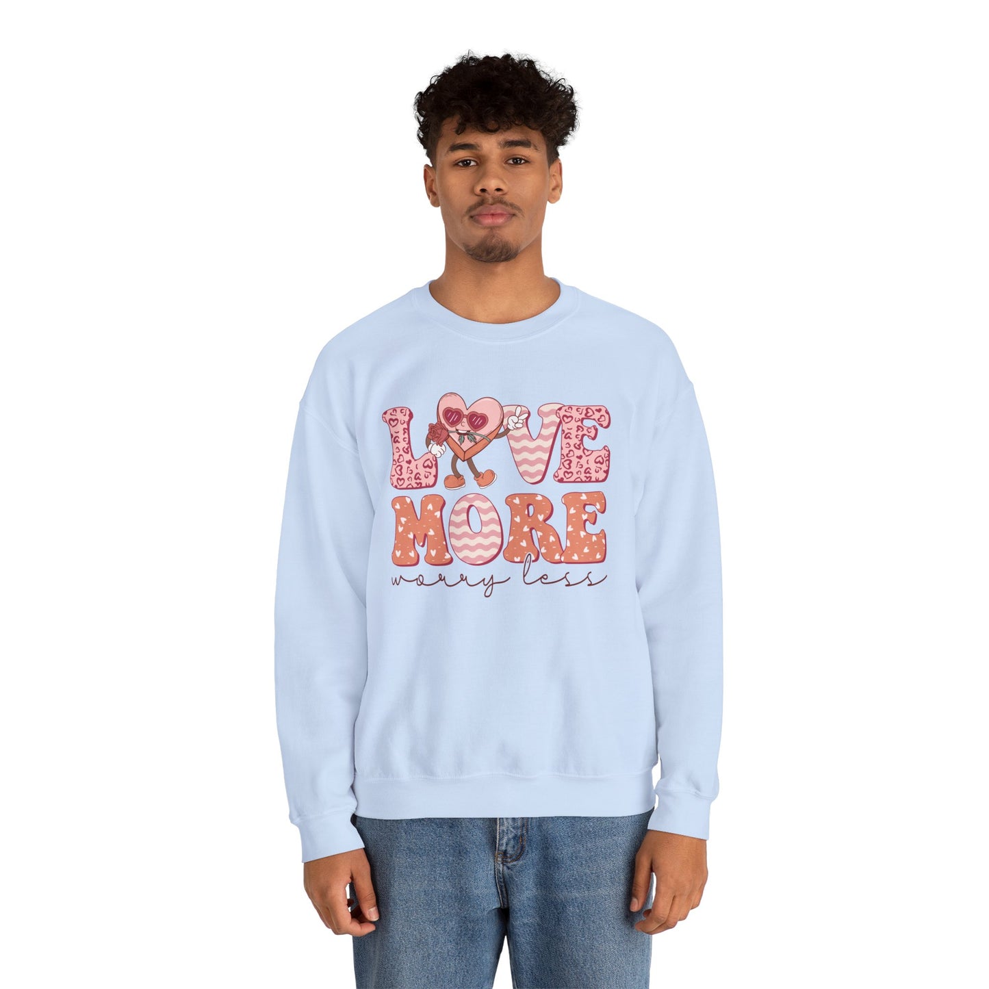 Love More Unisex Heavy Blend™ Crewneck Sweatshirt