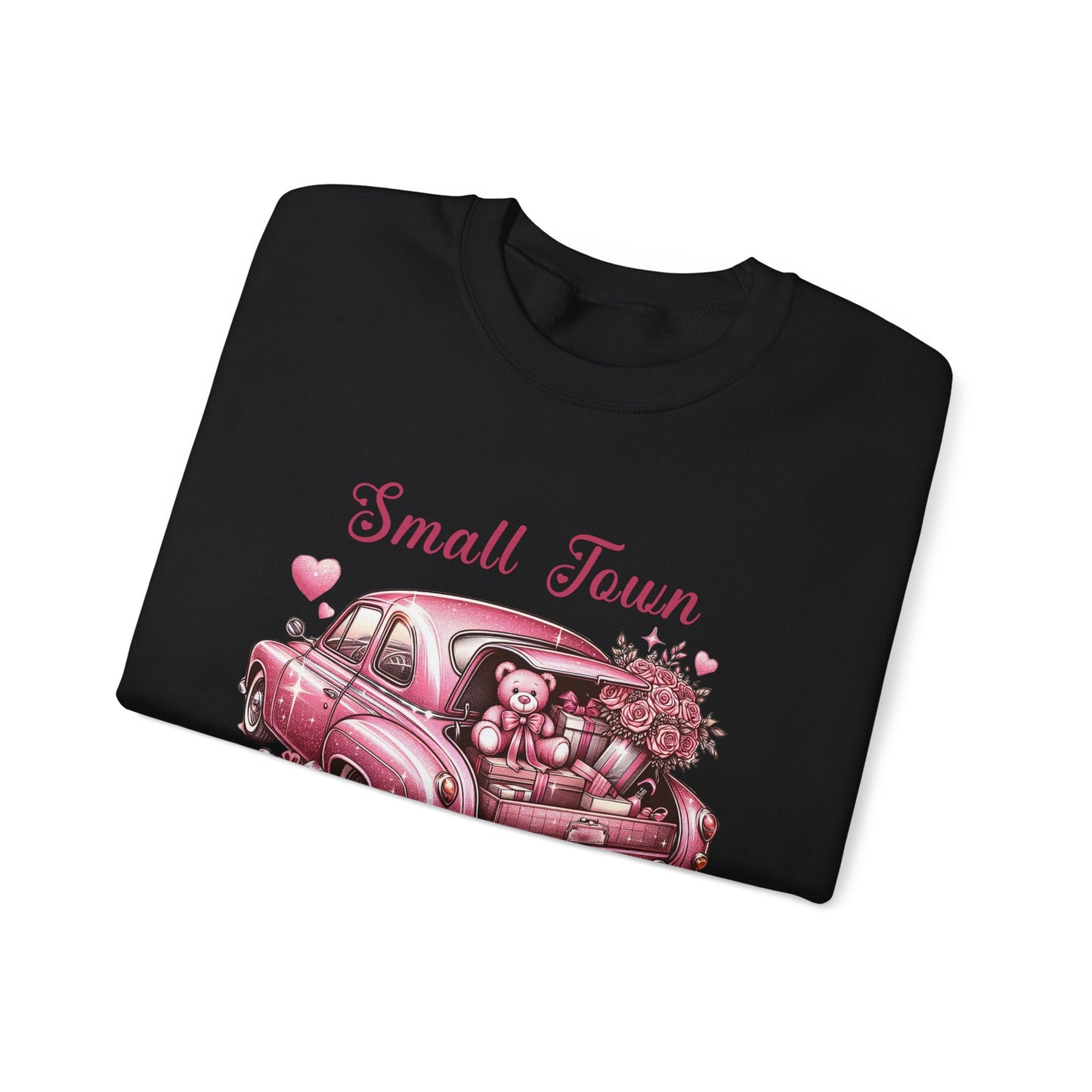 Small Town Valentine Unisex Heavy Blend™ Crewneck Sweatshirt