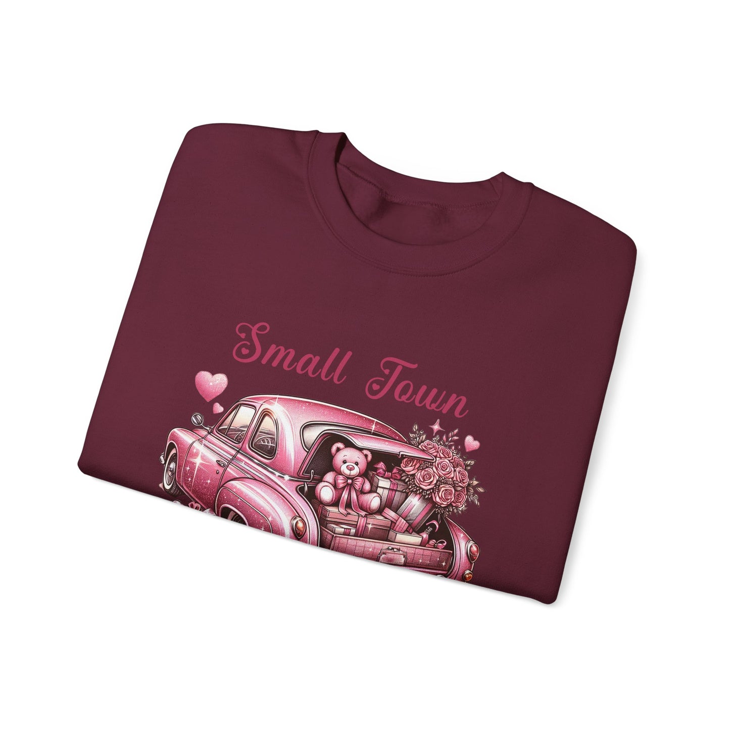 Small Town Valentine Unisex Heavy Blend™ Crewneck Sweatshirt