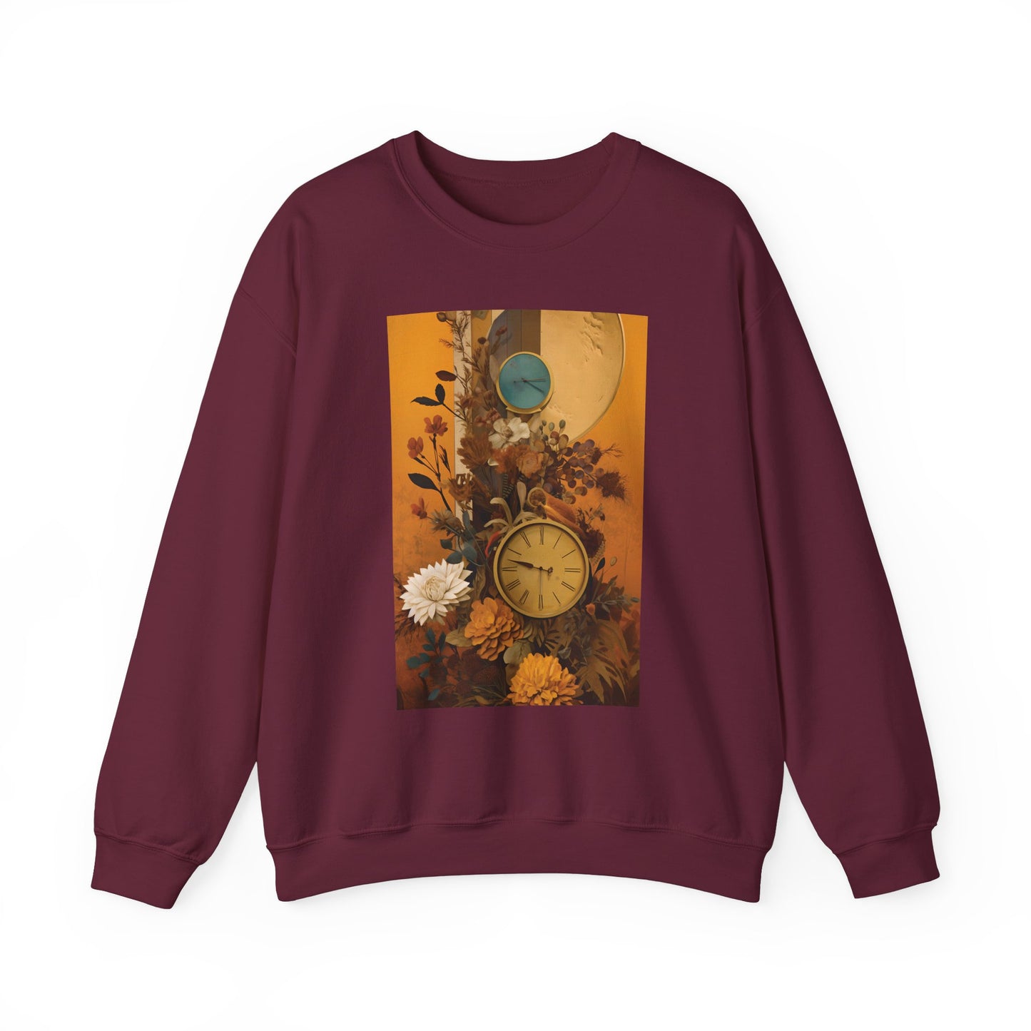 People, Time & Style: A Retro Journey Unisex Heavy Blend™ Crewneck Sweatshirt