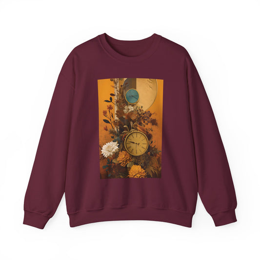 People, Time & Style: A Retro Journey Unisex Heavy Blend™ Crewneck Sweatshirt