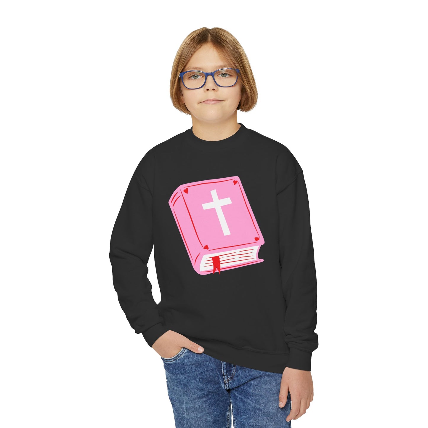 Bible  Youth Crewneck Sweatshirt