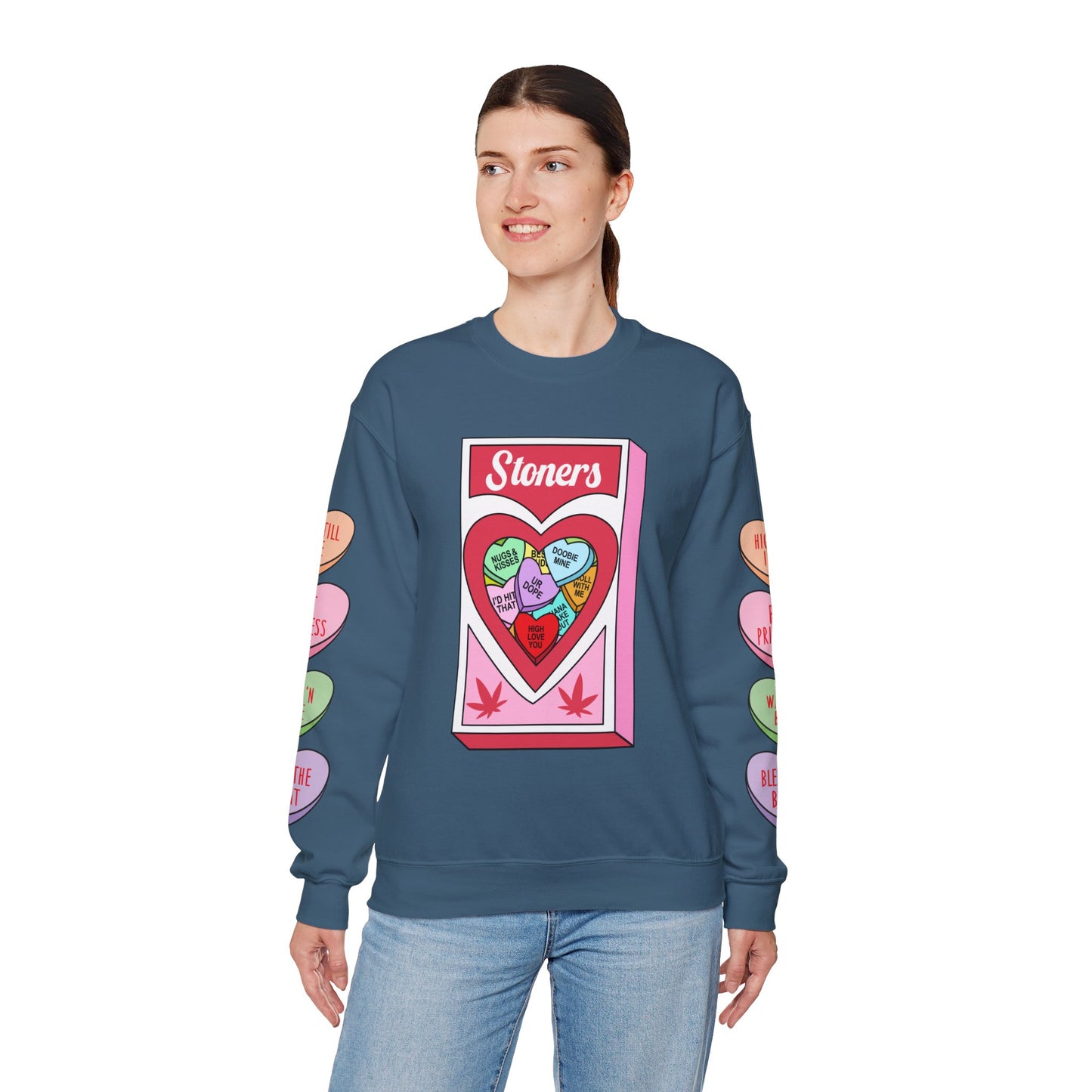 SweetHearts Stoner Unisex Heavy Blend™ Crewneck Sweatshirt