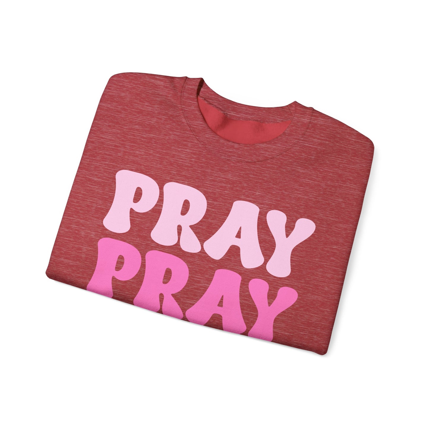 Pray Pray Pray Unisex Heavy Blend™ Crewneck Sweatshirt