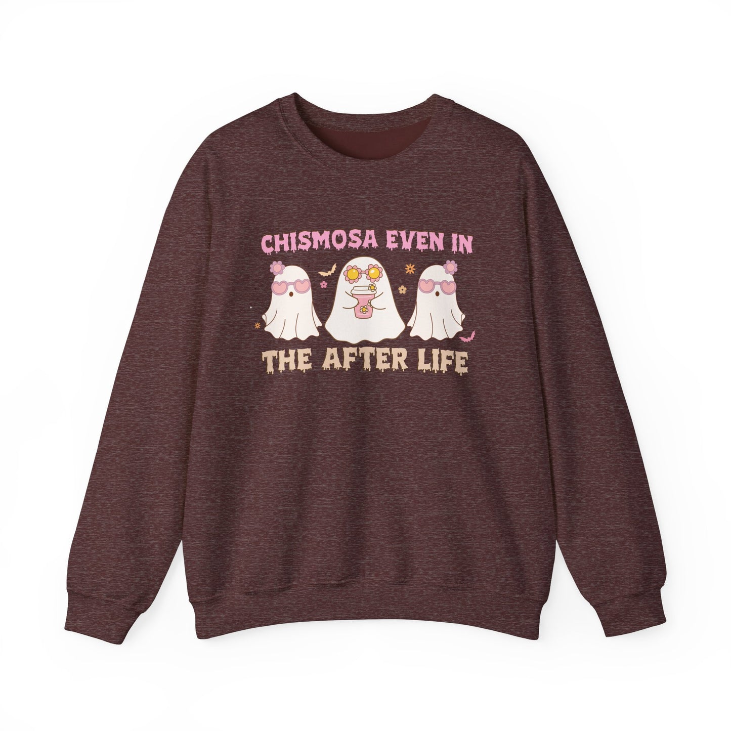 Chismosa In The After Life Unisex Heavy Blend™ Crewneck Sweatshirt