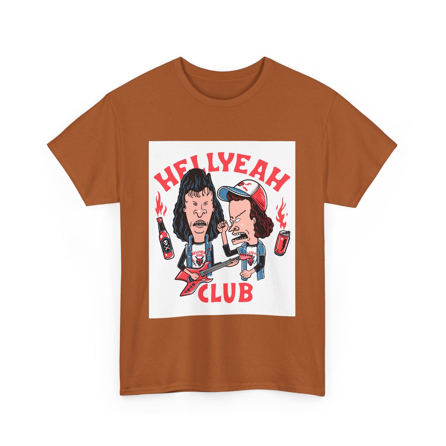 Hell Yeah Club Unisex Heavy Cotton Tee - HellYeah Club Design