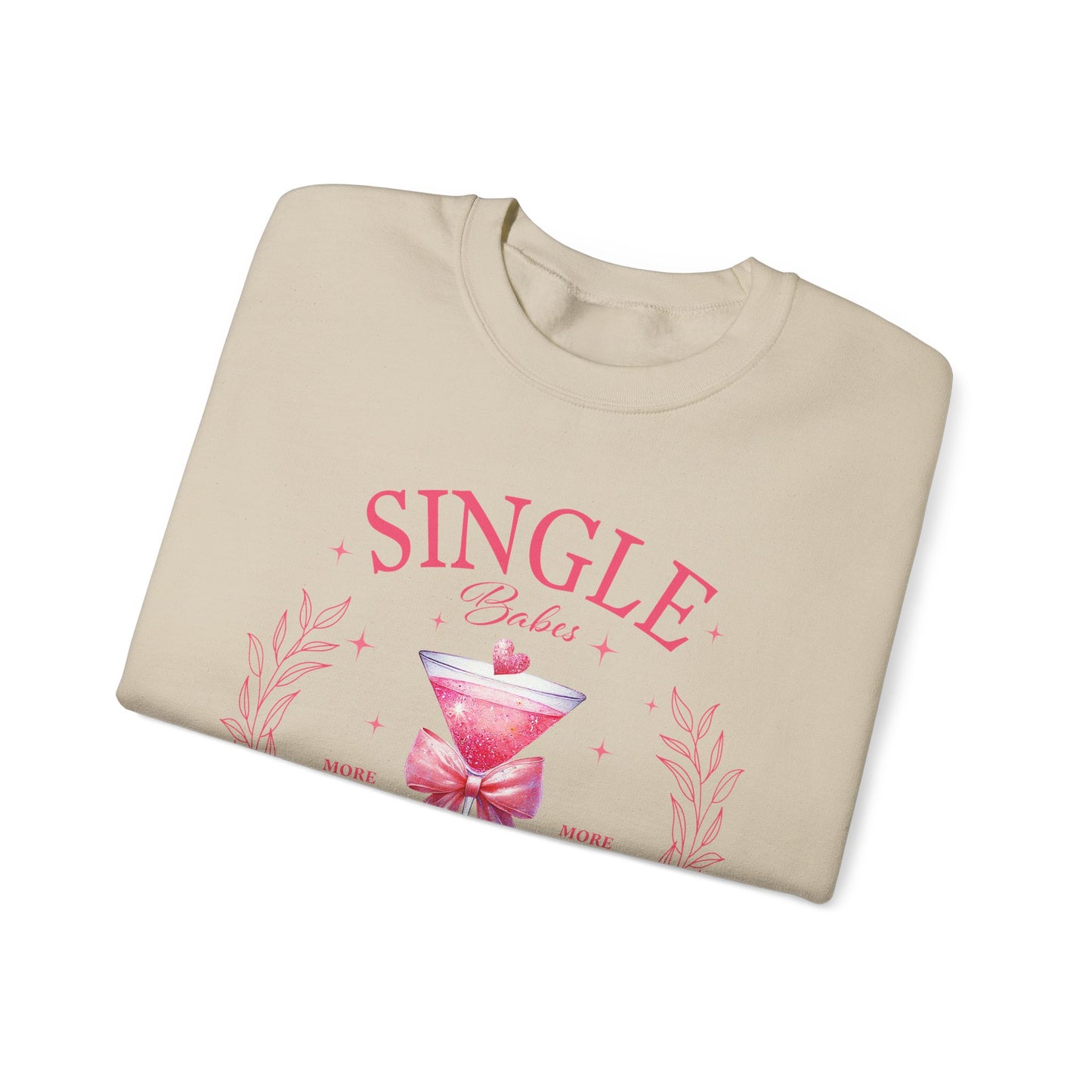 Single Babes Cocktail Club Unisex Heavy Blend™ Crewneck Sweatshirt