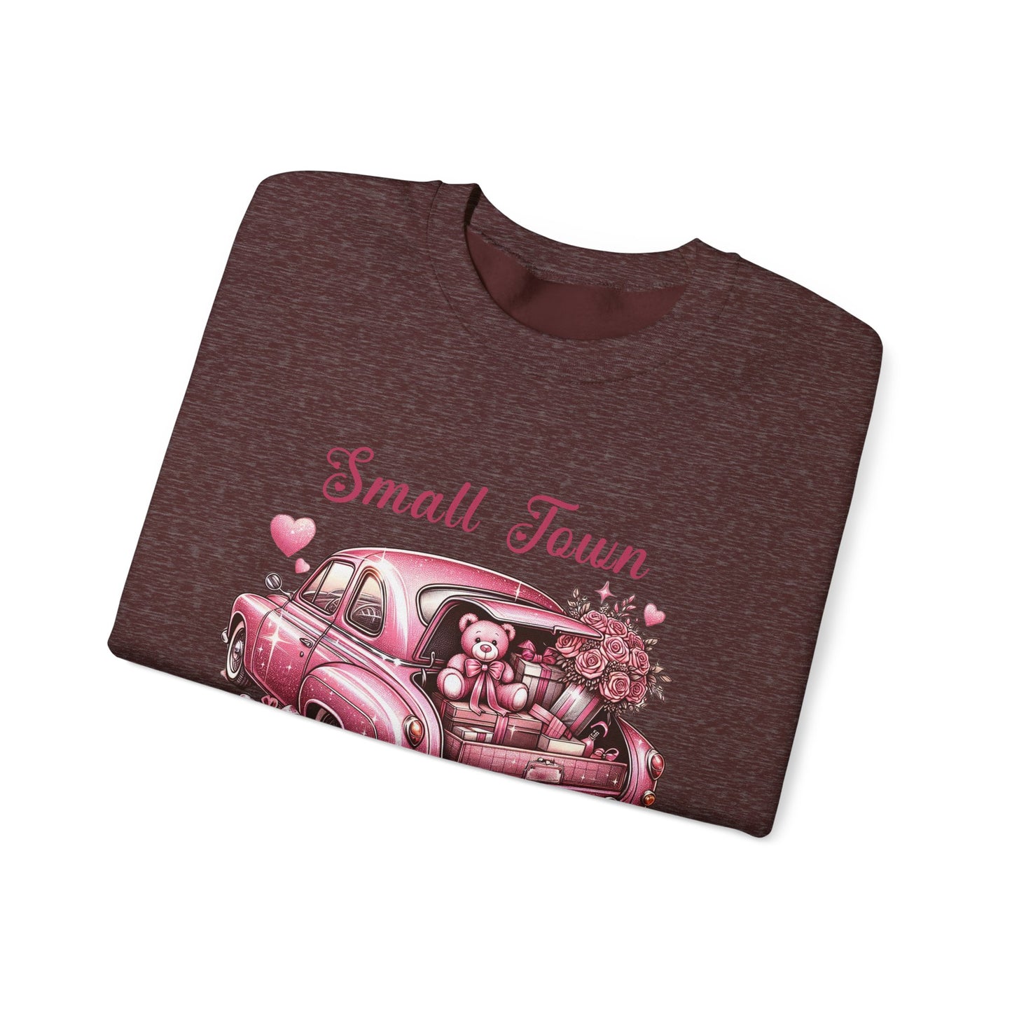 Small Town Valentine Unisex Heavy Blend™ Crewneck Sweatshirt