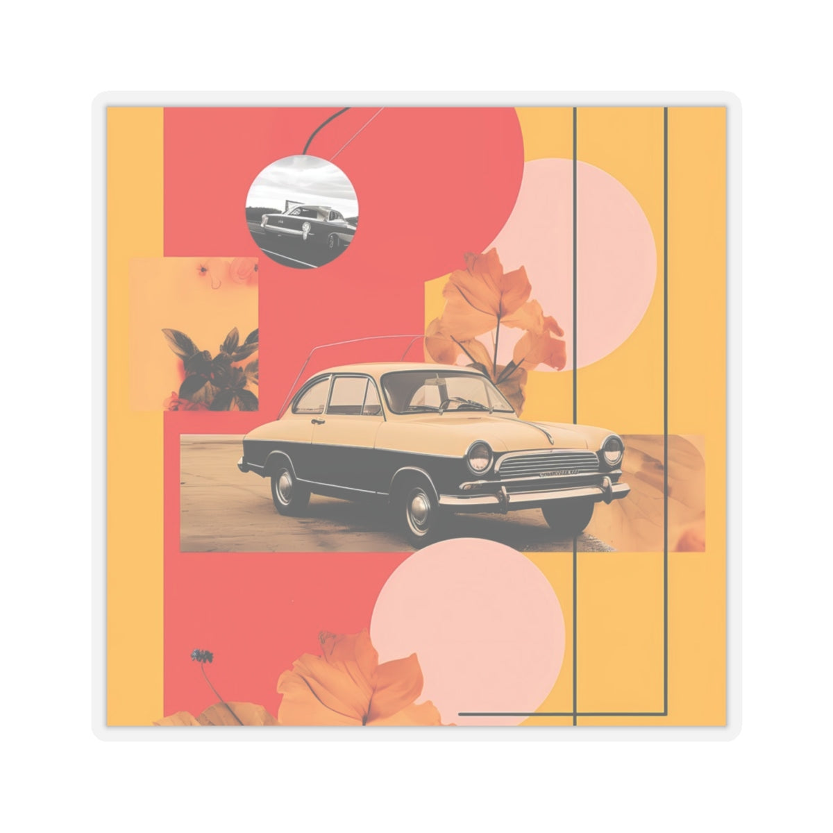 Wanderlust Wheels Kiss-Cut Stickers