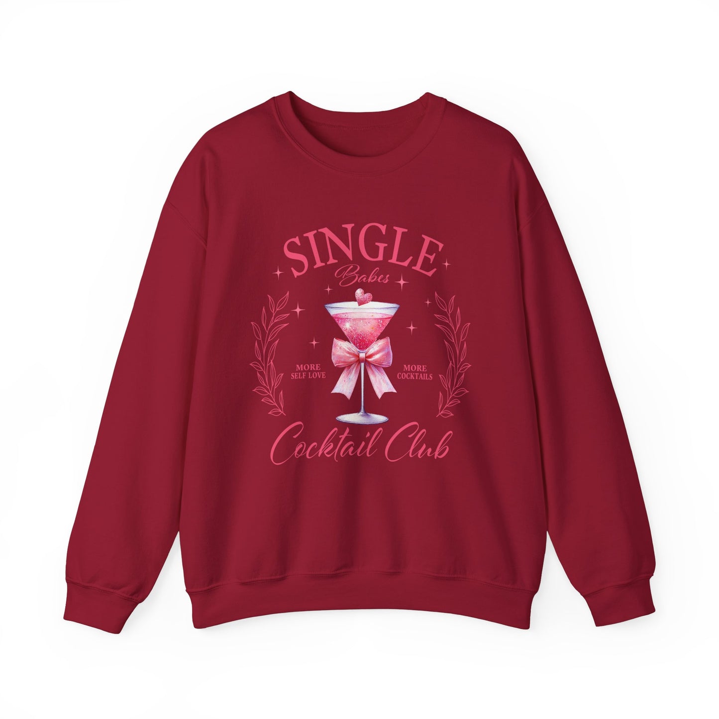 Single Babes Cocktail Club Unisex Heavy Blend™ Crewneck Sweatshirt