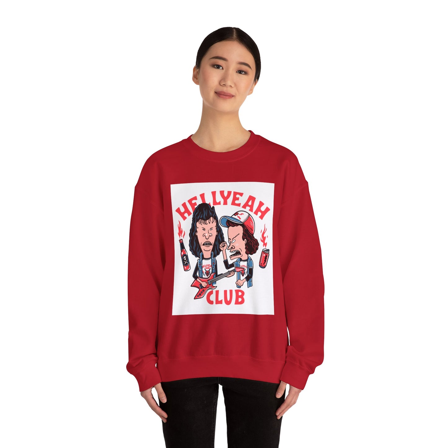 Hell Yeah Club Unisex Heavy Blend™ Crewneck Sweatshirt
