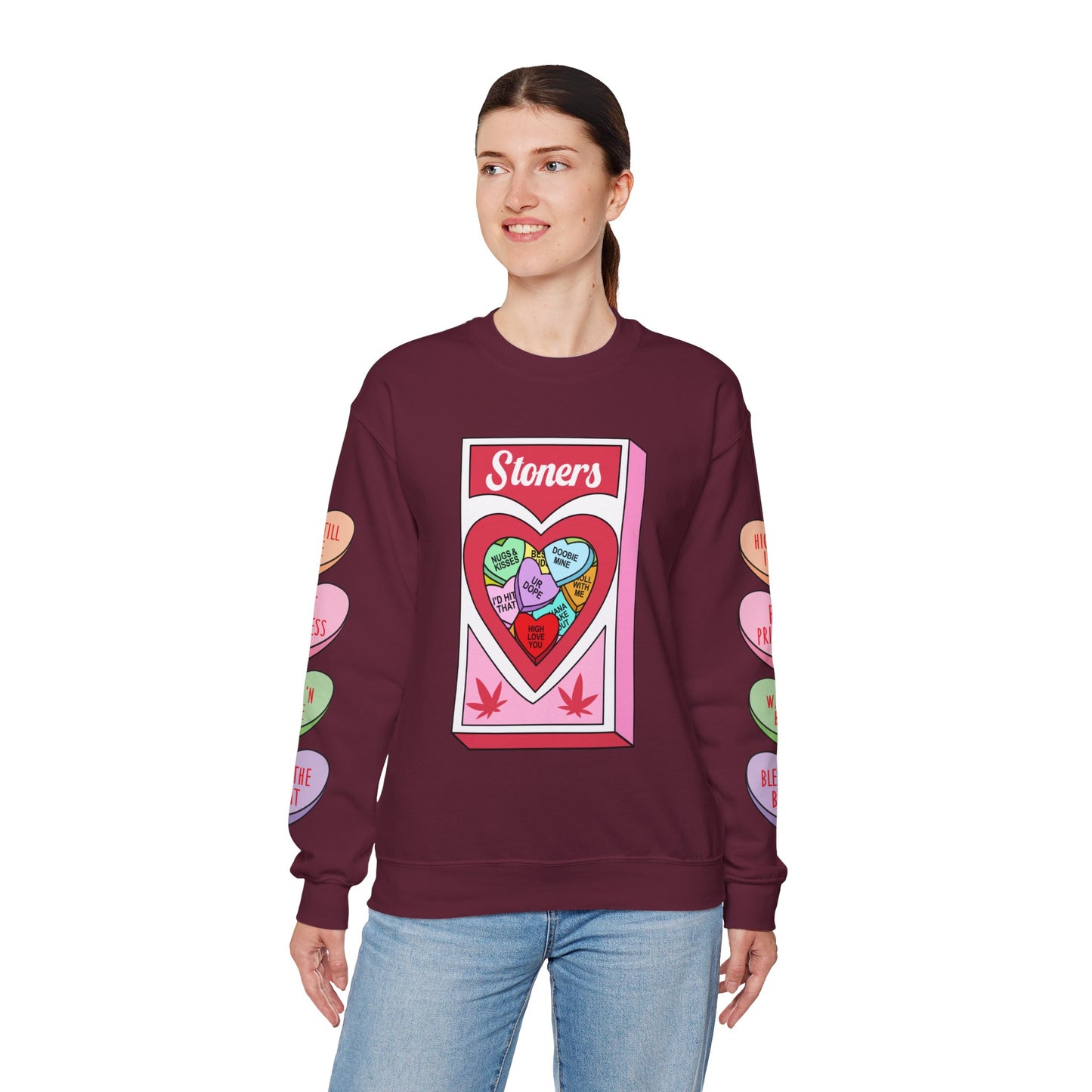SweetHearts Stoner Unisex Heavy Blend™ Crewneck Sweatshirt