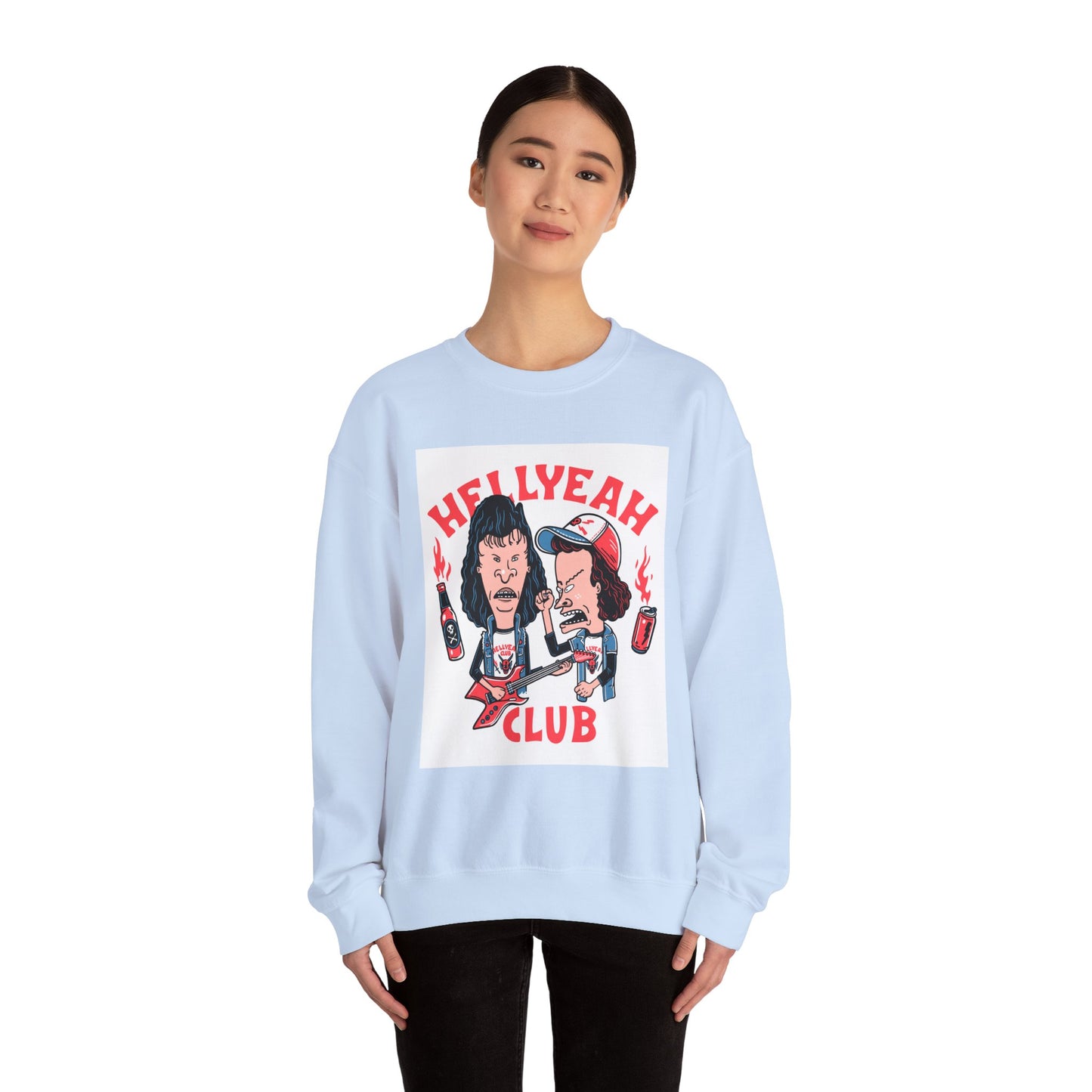 Hell Yeah Club Unisex Heavy Blend™ Crewneck Sweatshirt