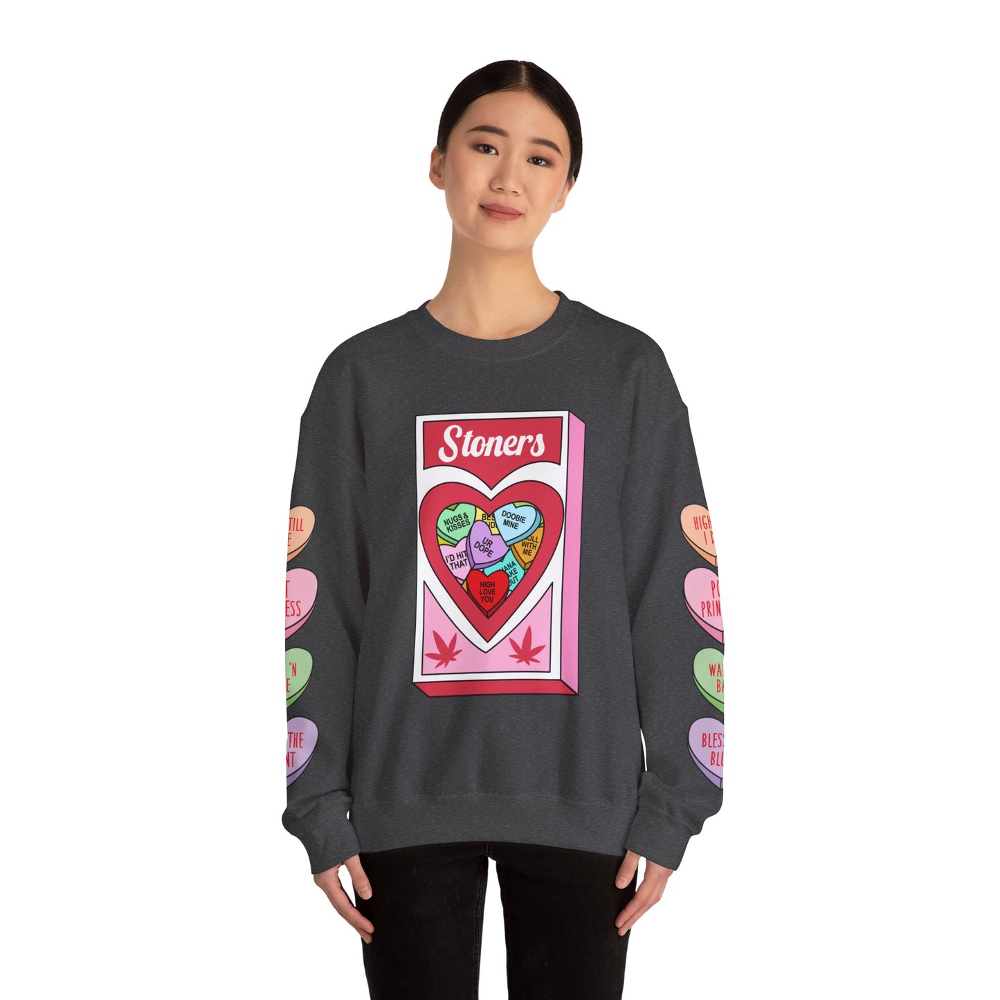 SweetHearts Stoner Unisex Heavy Blend™ Crewneck Sweatshirt