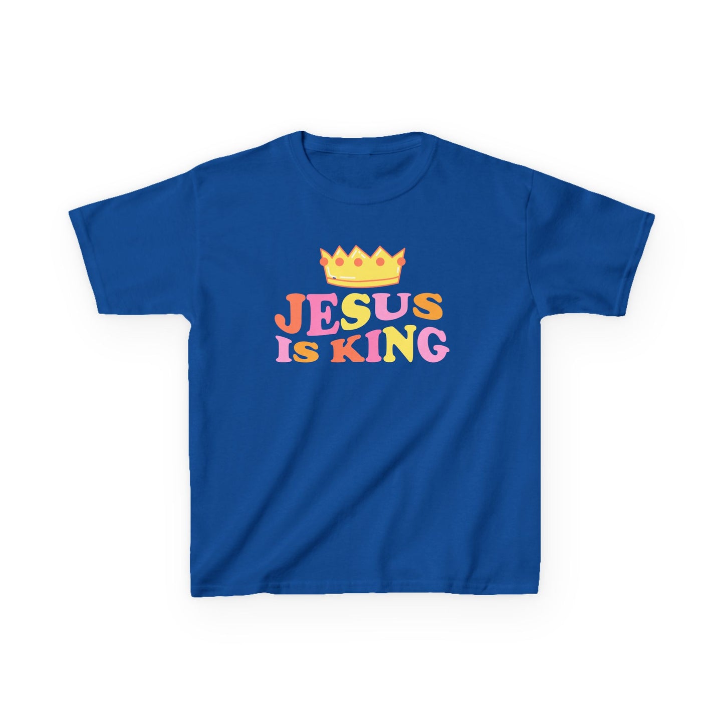 Jesus Is King Kids Heavy Cotton™ Tee